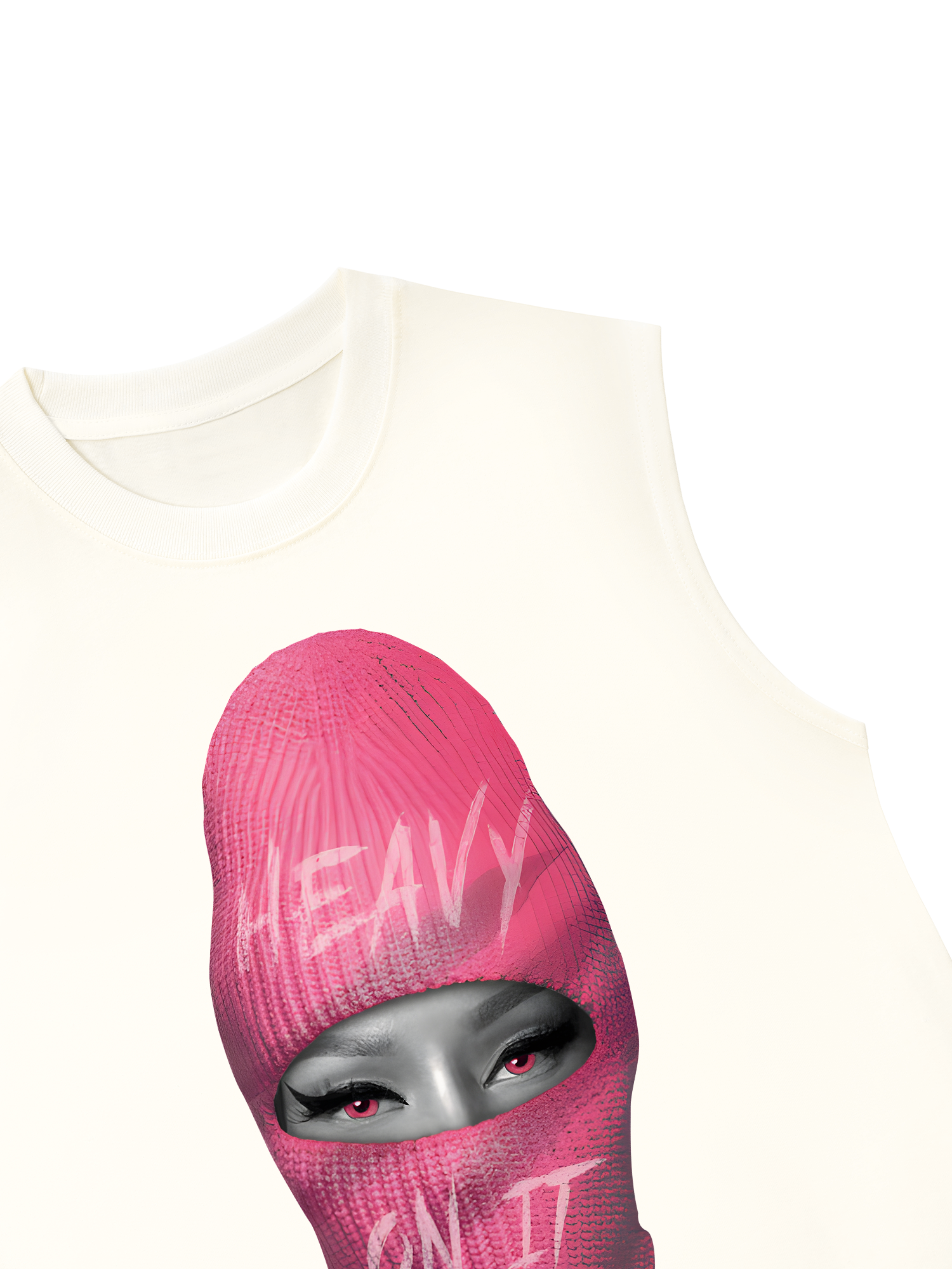 Áo Ba Lỗ Relaxed Fit Rapper Nicki Minaj Heavy On It