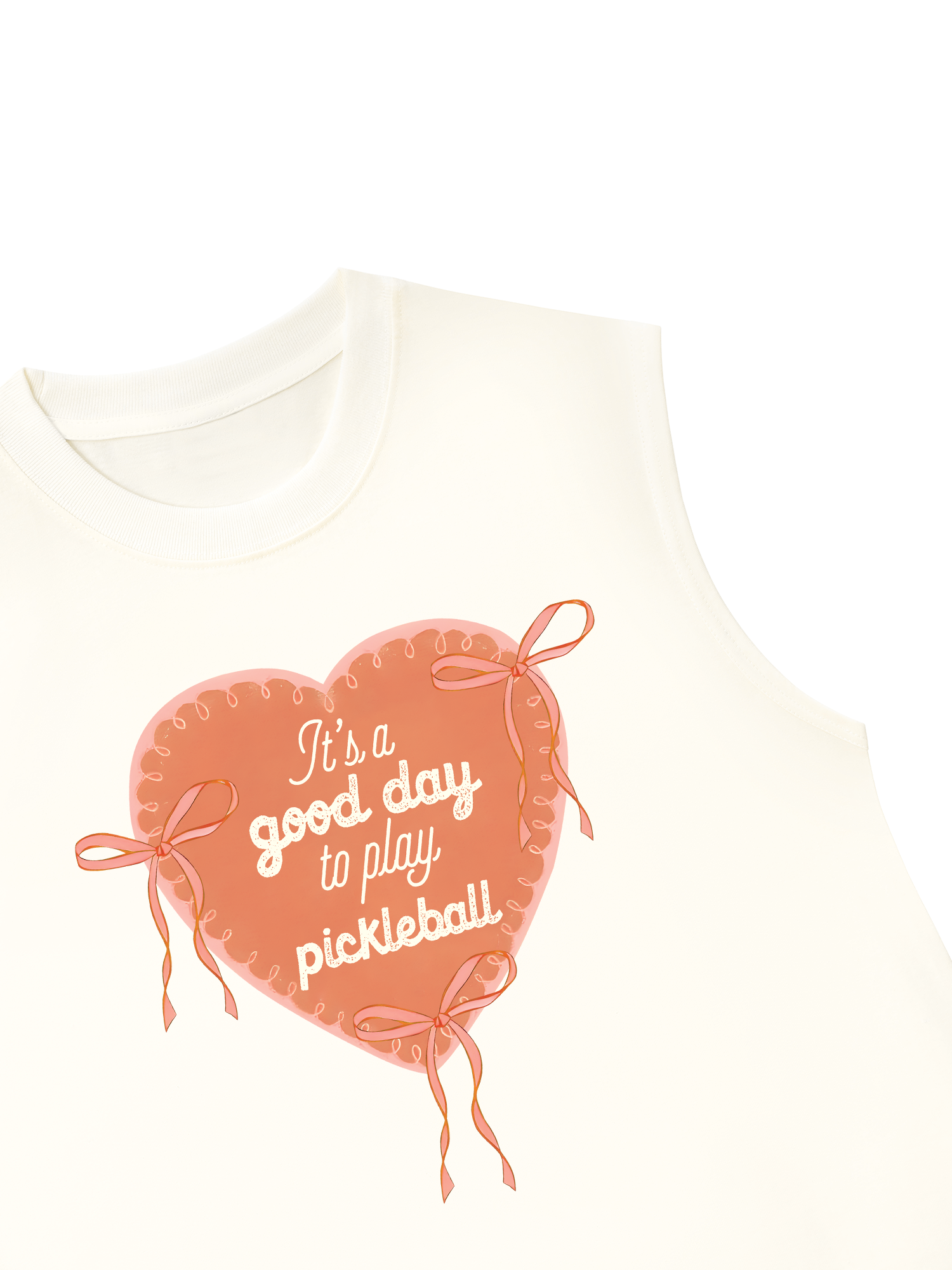 Áo Ba Lỗ Relaxed Fit Pickleball Good Day To Play Pickleball