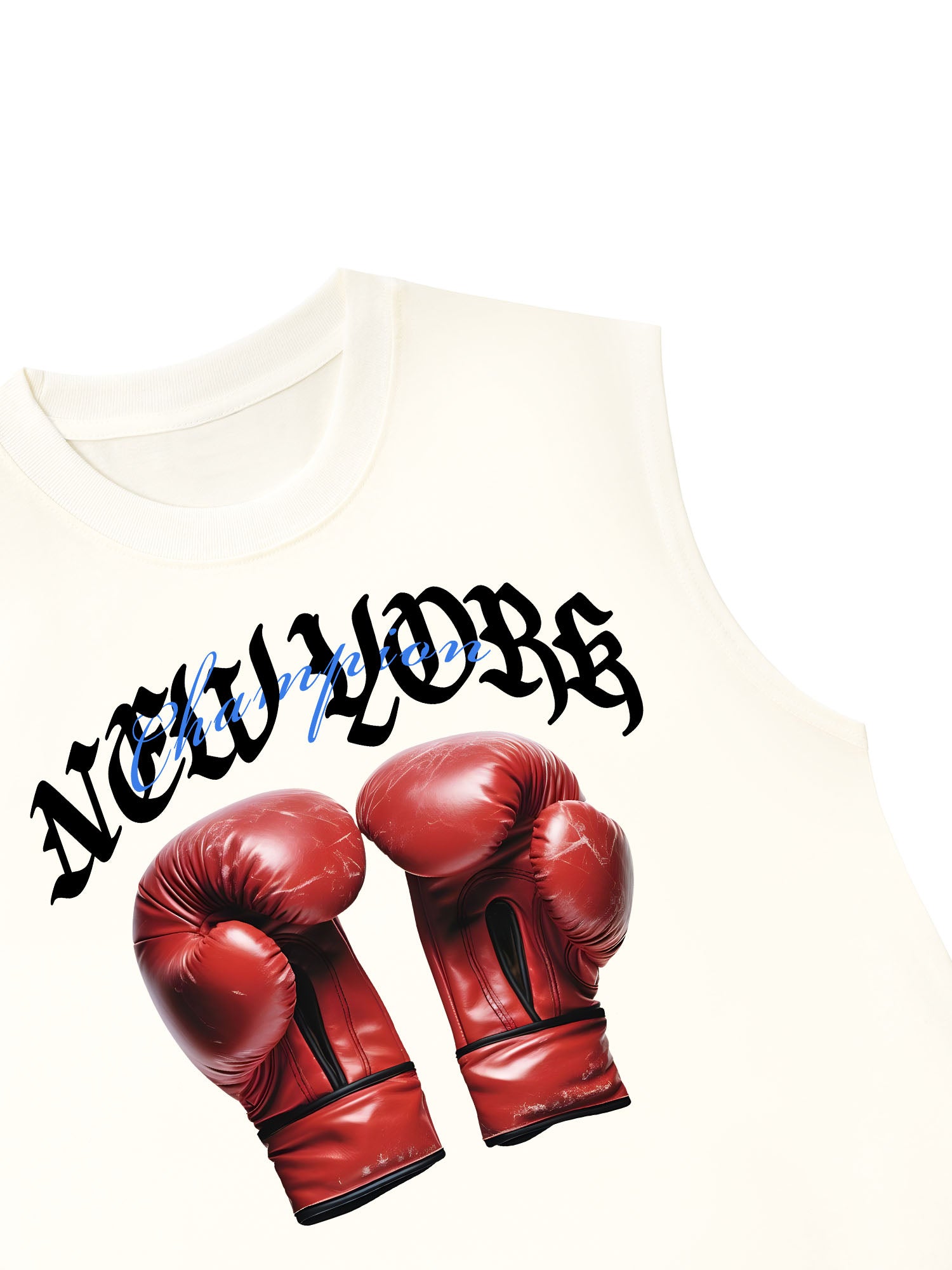 Áo Ba Lỗ Relaxed Fit Champions New York Boxing