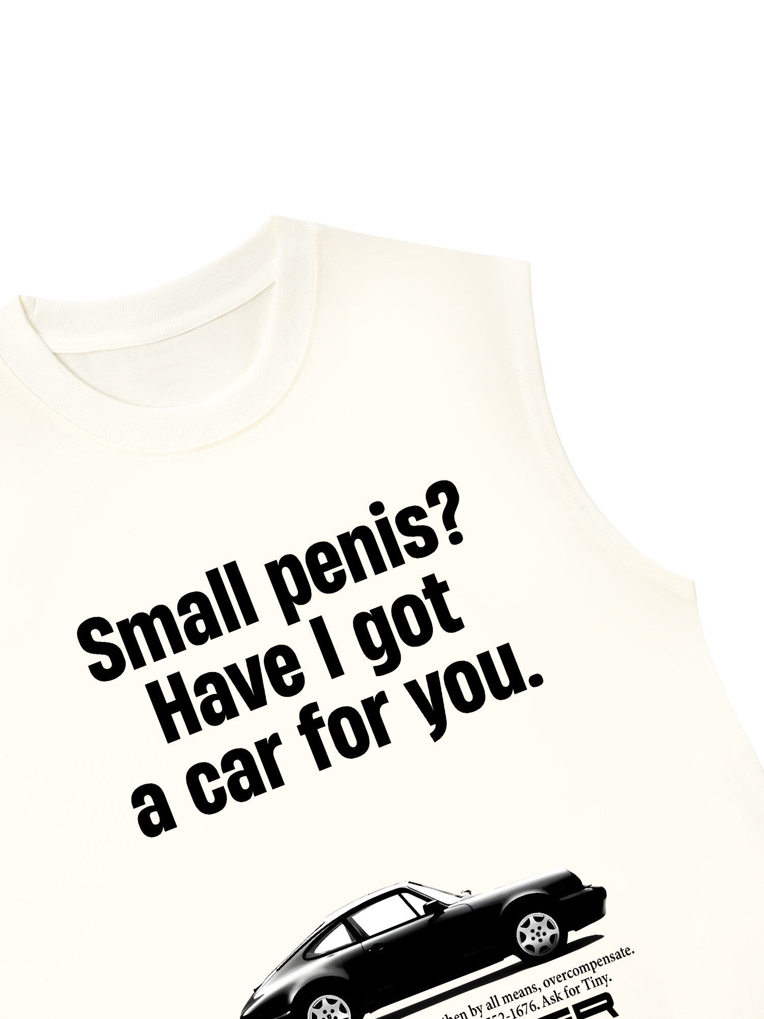 Áo Ba Lỗ Relaxed Fit Porsche Small Penis