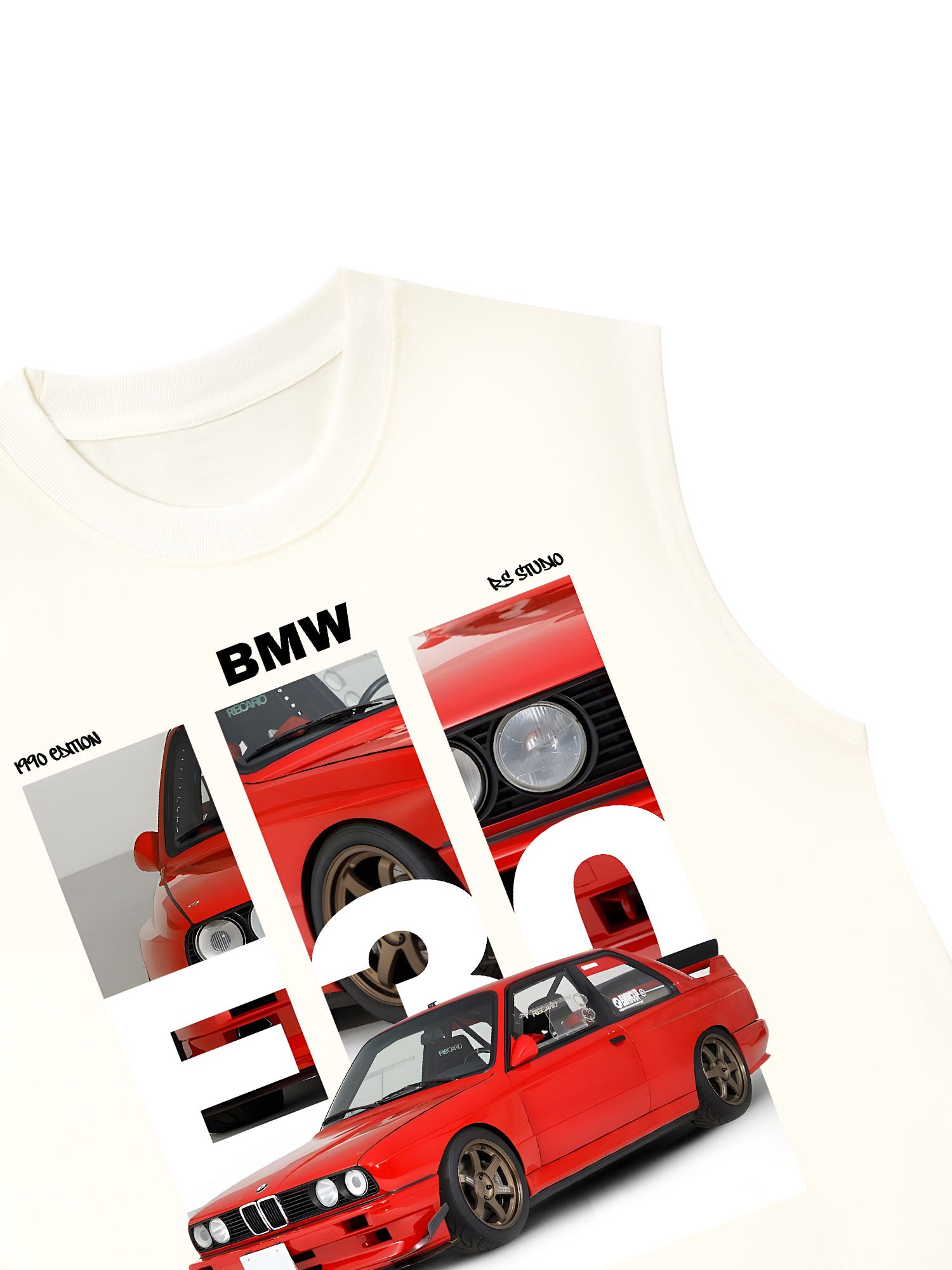 Áo Ba Lỗ Relaxed Fit BMW 1990 Edition