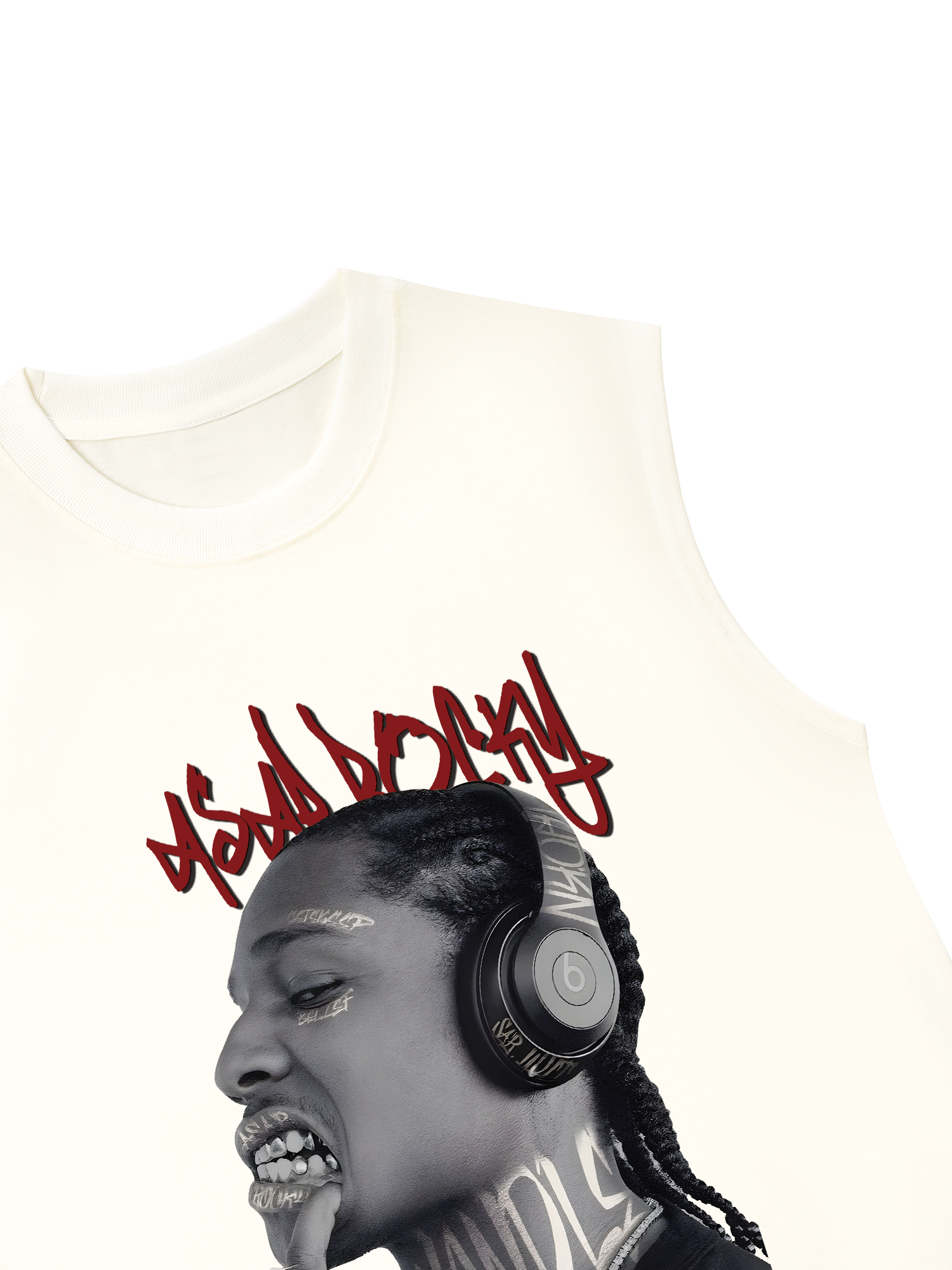Áo Ba Lỗ Relaxed Fit A$AP Rocky Graphic