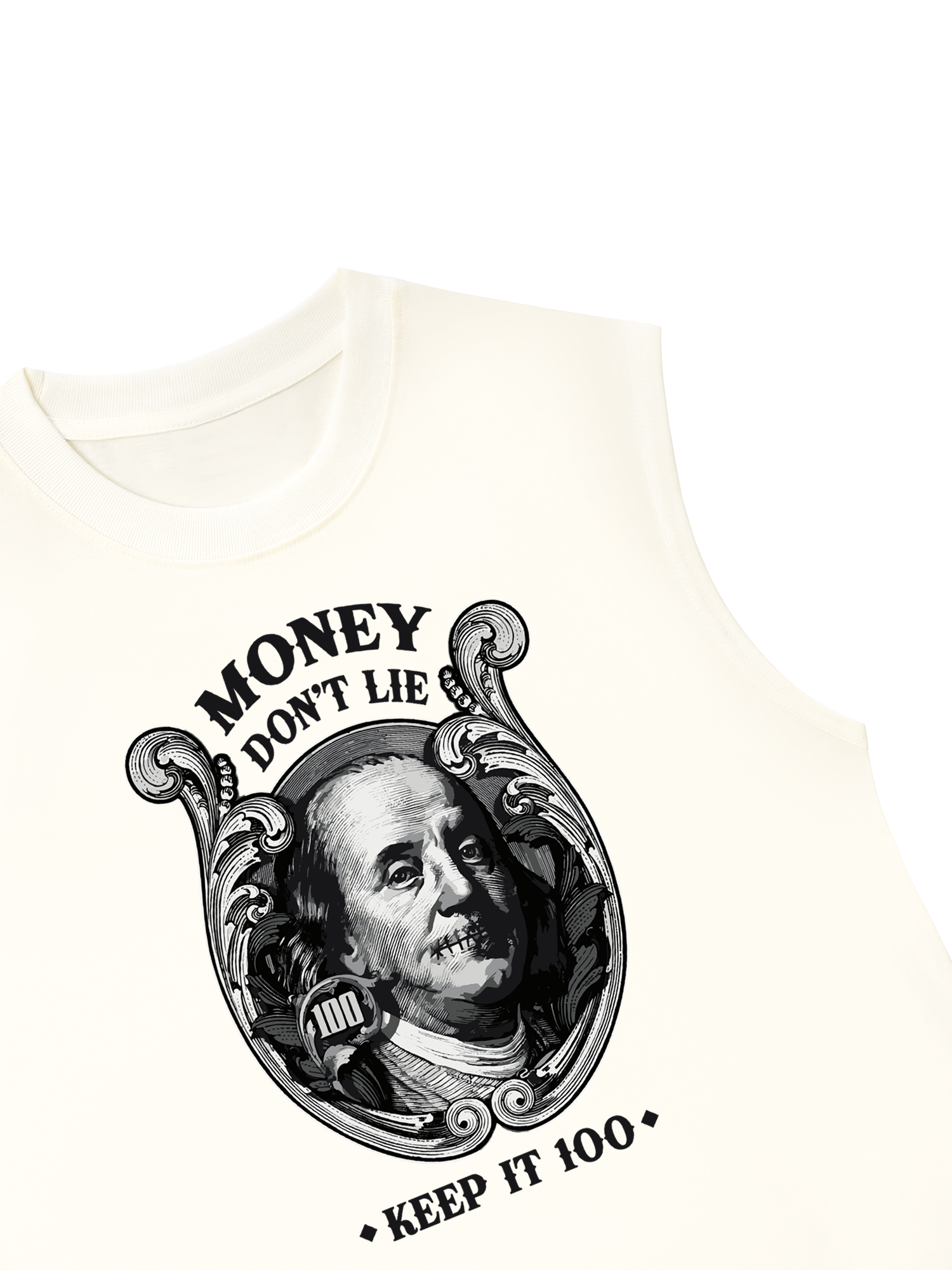 Áo Ba Lỗ Relaxed Fit Money Don_t Lie