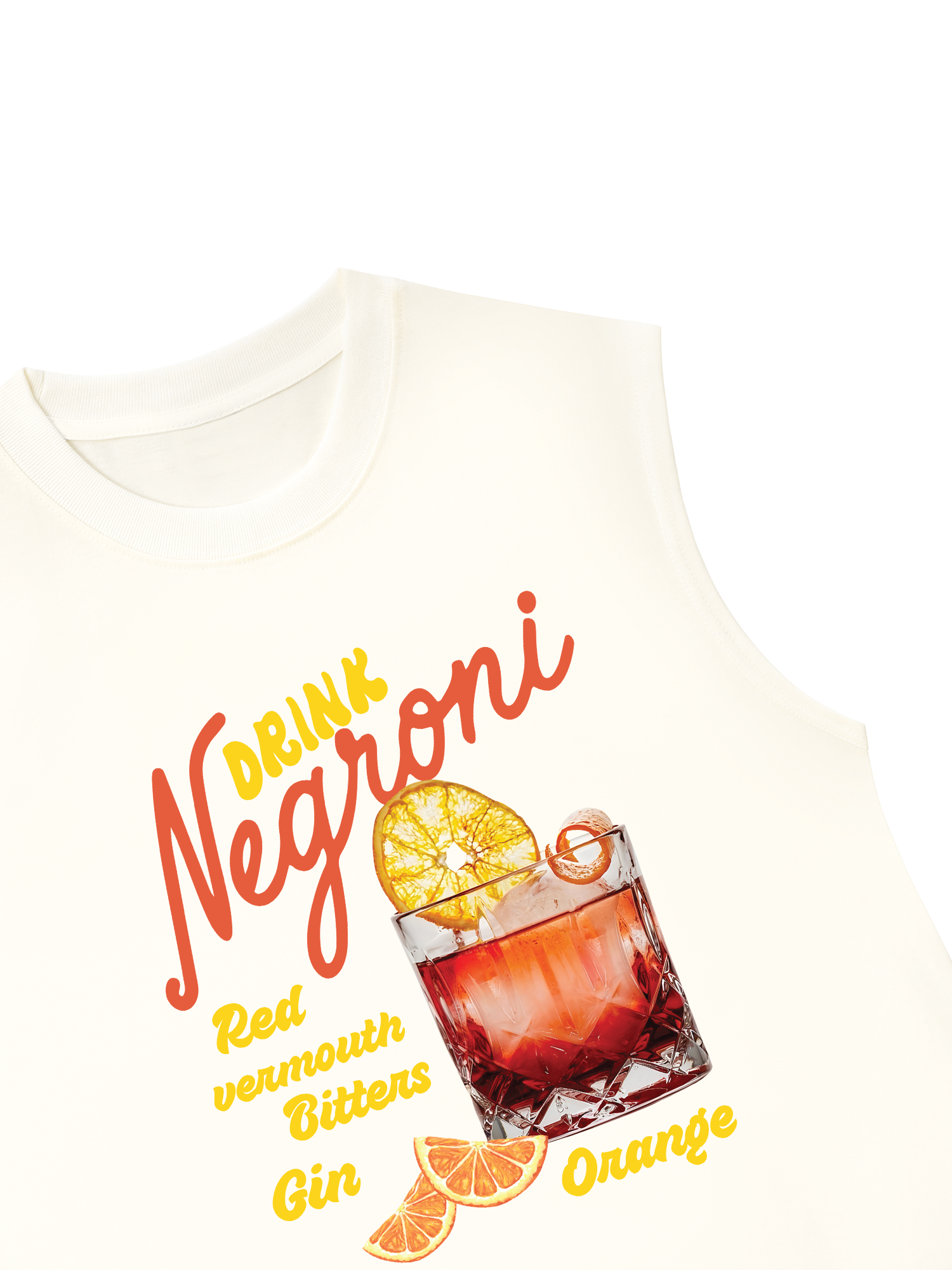 Áo Ba Lỗ Relaxed Fit Negroni Drink