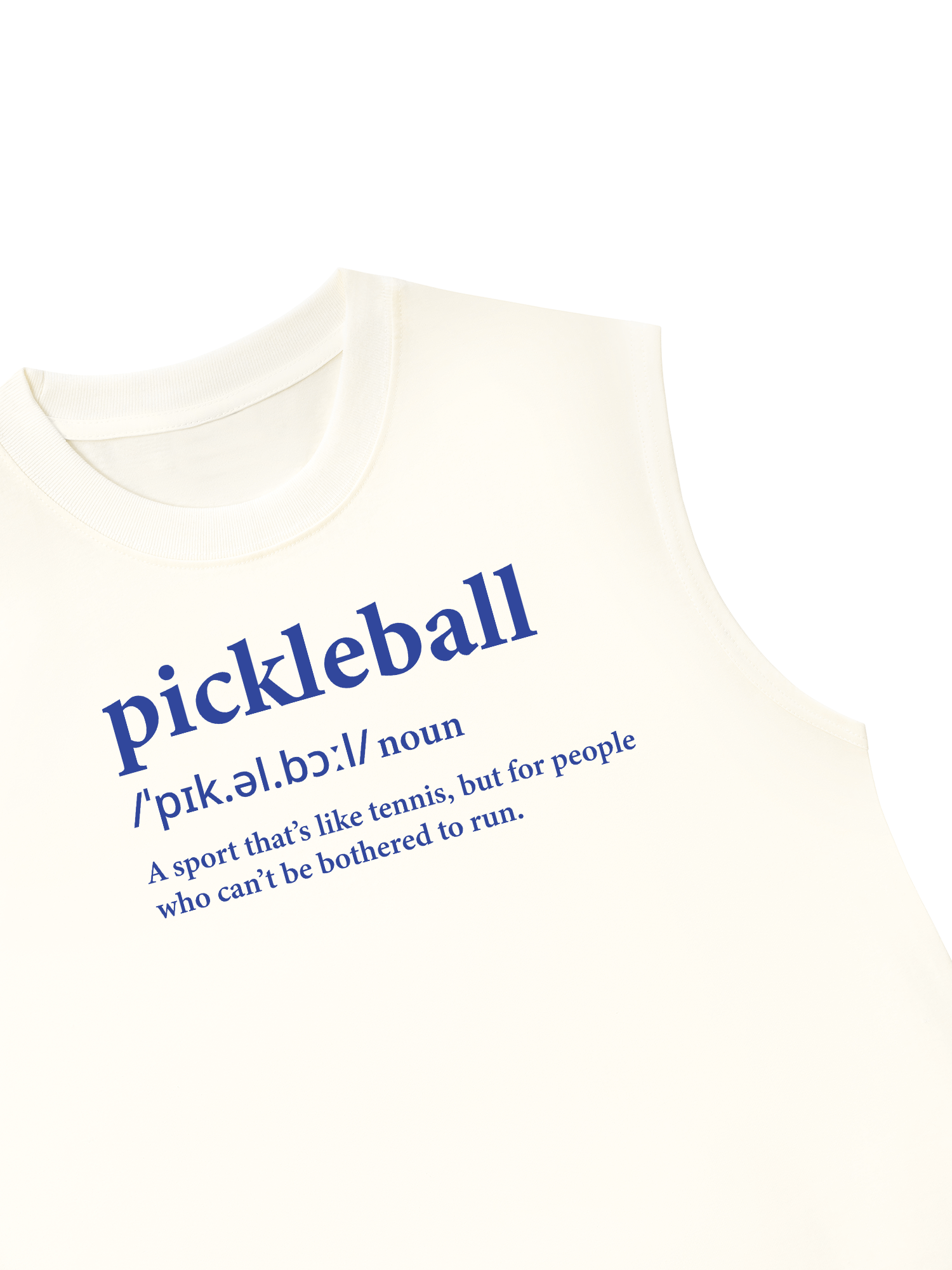 Áo Ba Lỗ Relaxed Fit Pickleball Dictionary
