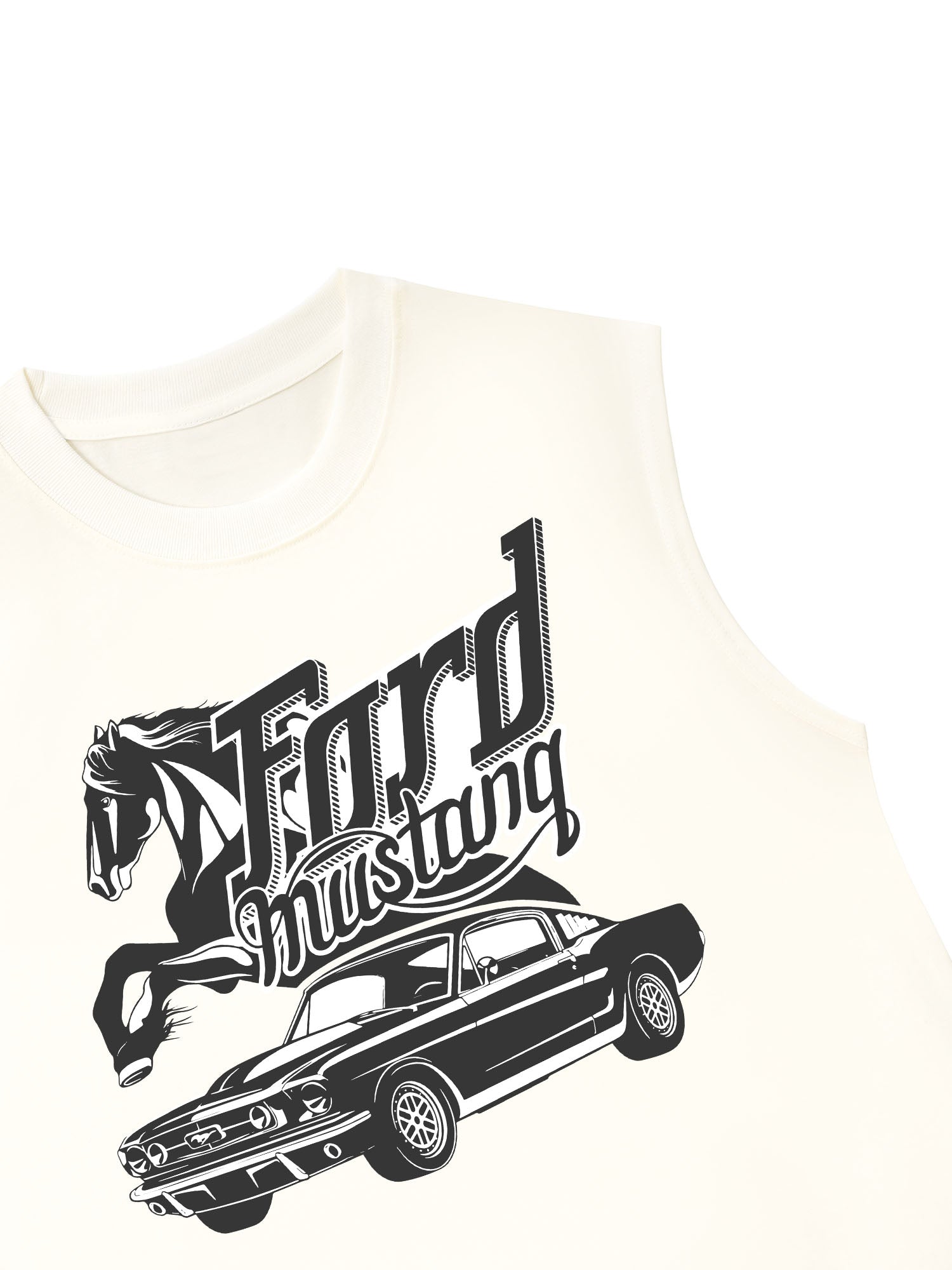 Áo Ba Lỗ Relaxed Fit Ford Classic