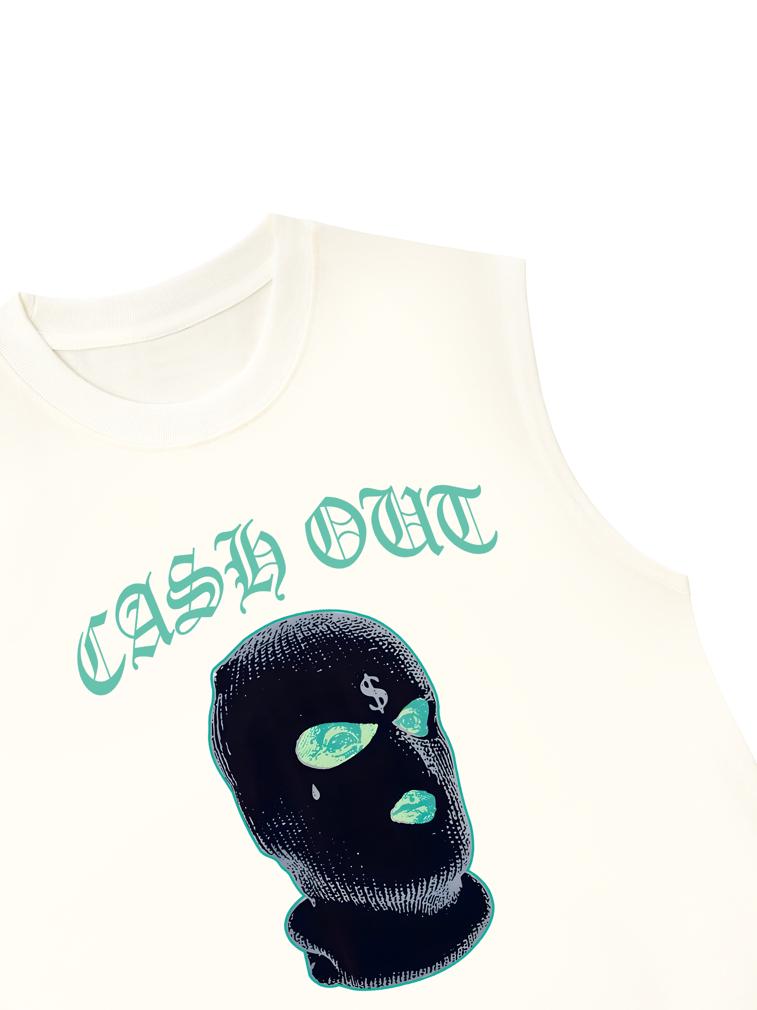 Áo Ba Lỗ Relaxed Fit Money Cash Out
