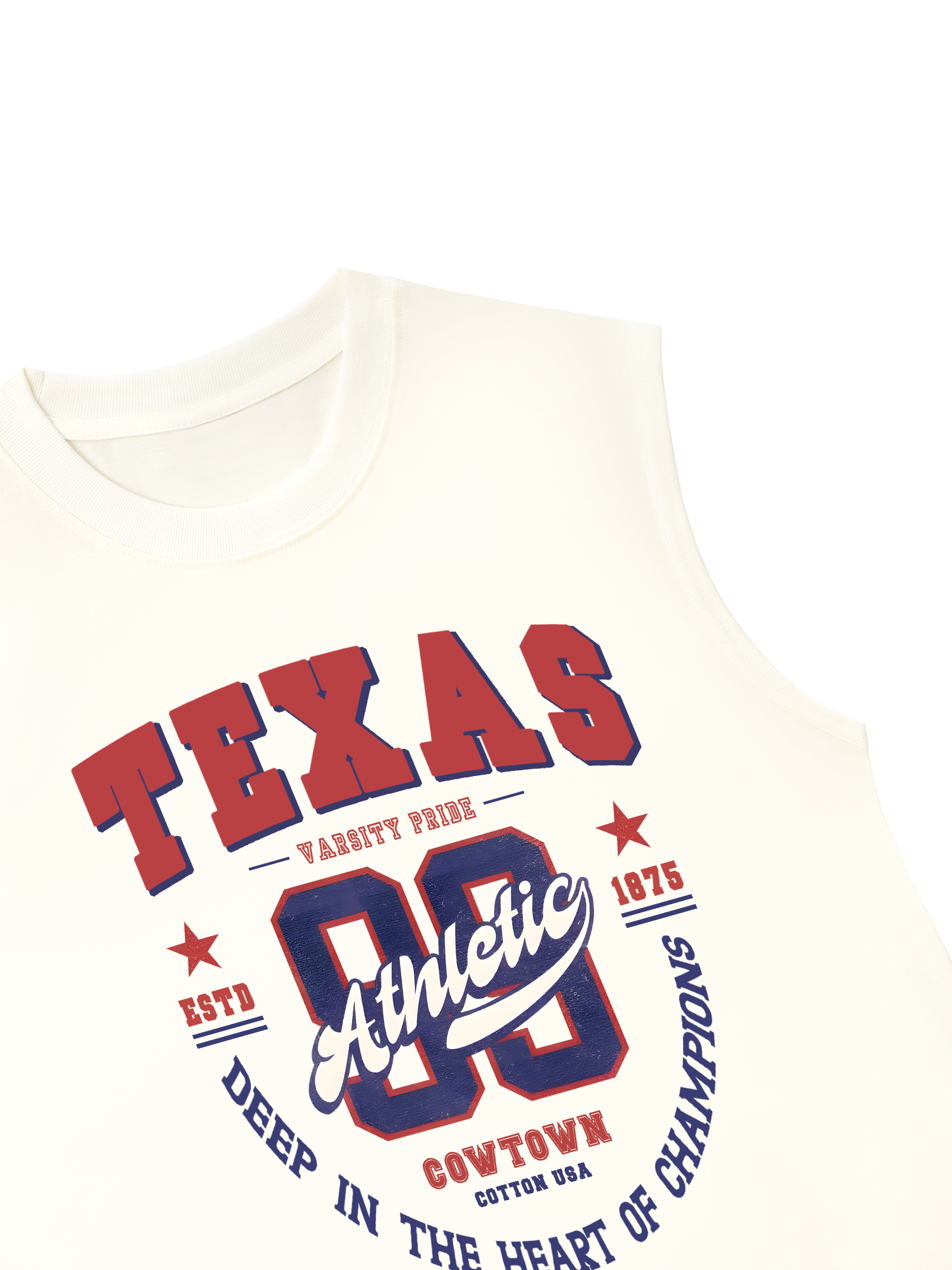Áo Ba Lỗ Relaxed Fit City Texas