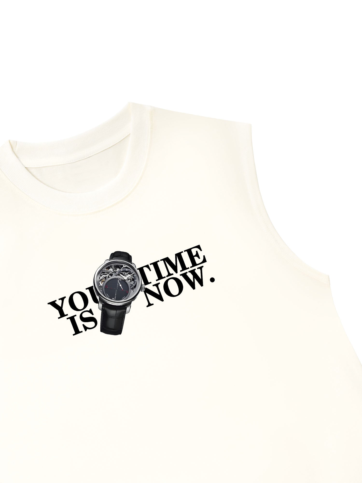 Áo Ba Lỗ Relaxed Fit Watch Your Time Is Now