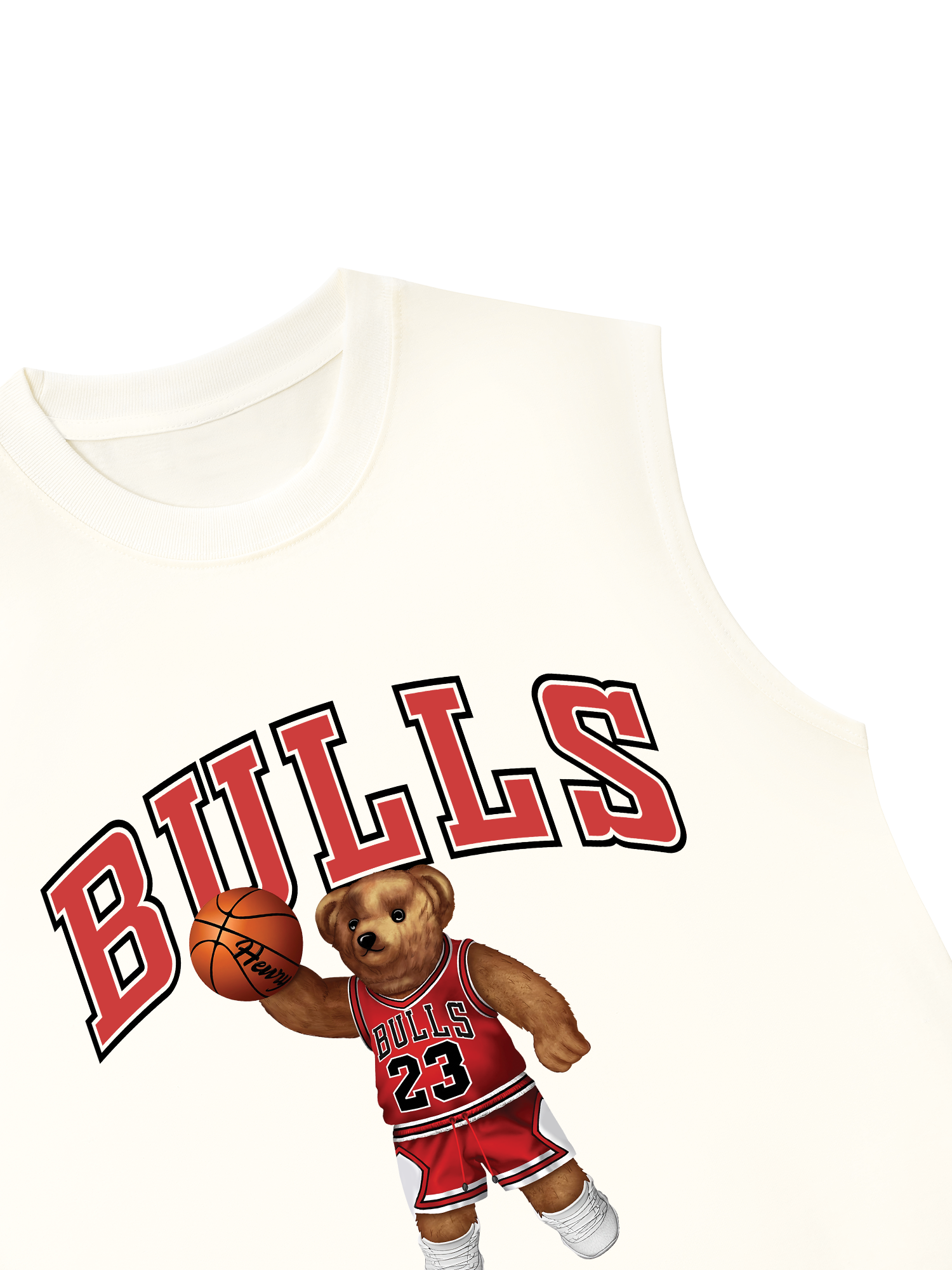 Áo Ba Lỗ Relaxed Fit Basketball BullBear
