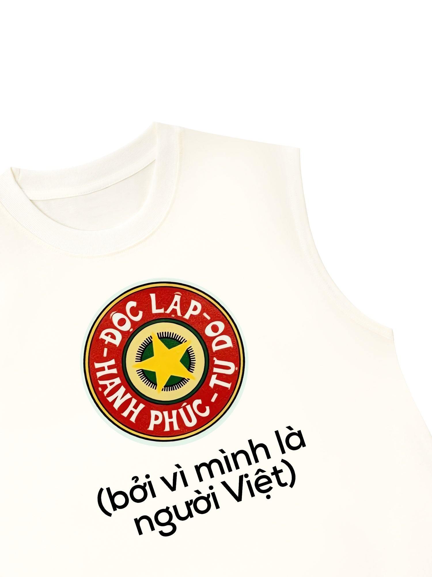 Áo Ba Lỗ Relaxed Fit Cao Sao Đỏ