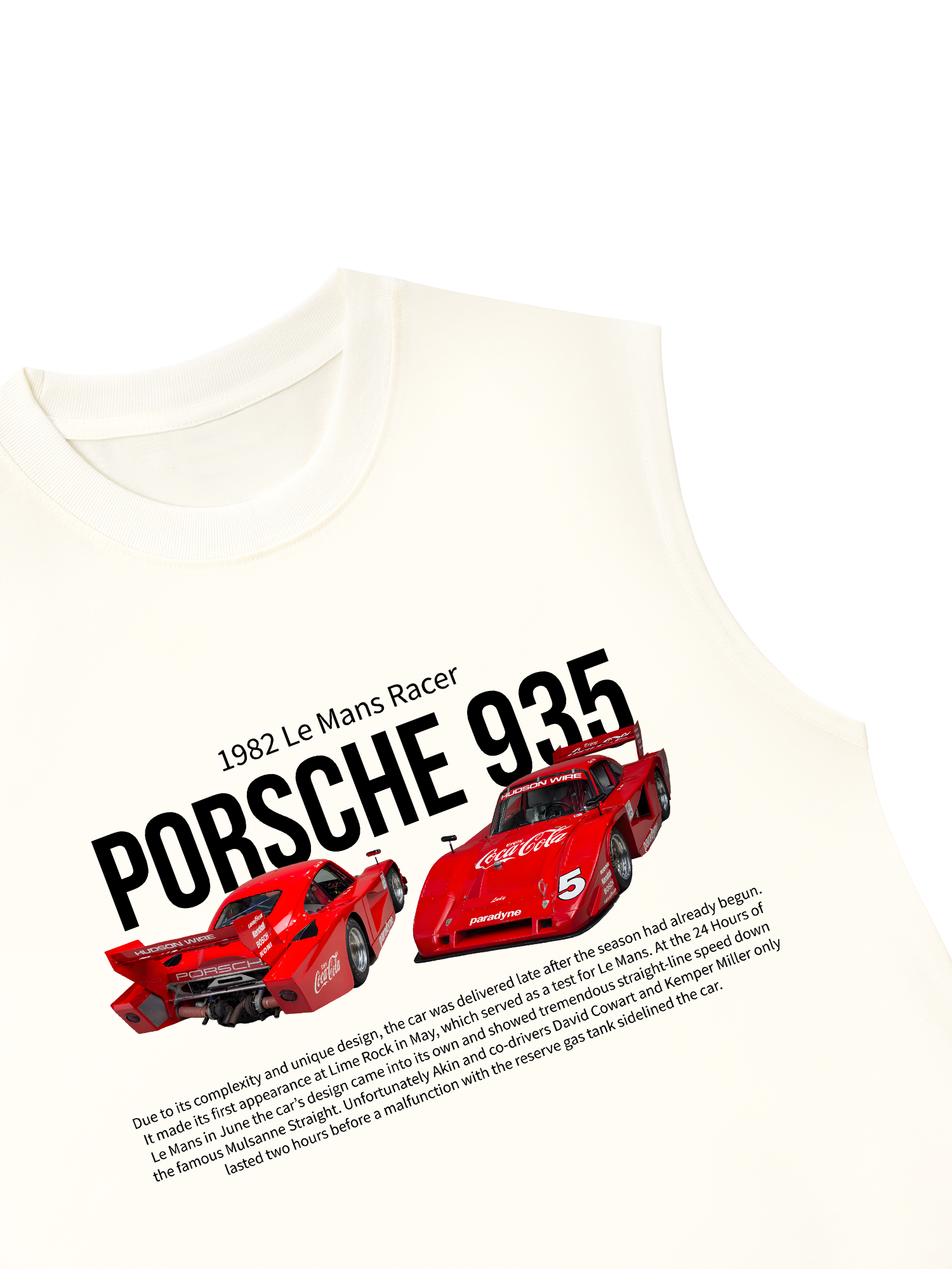 Áo Ba Lỗ Relaxed Fit Porsche 935 Coca Cola