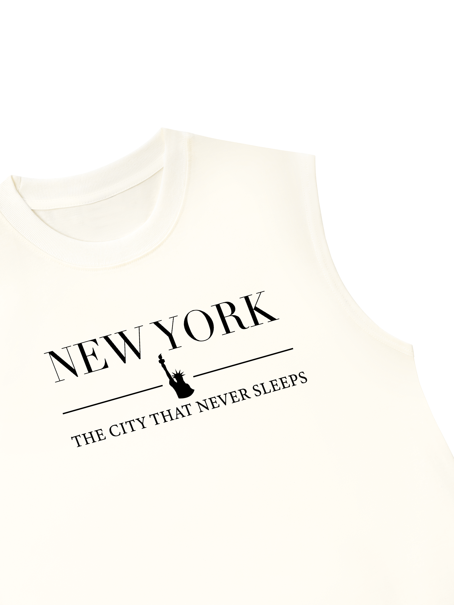 Áo Ba Lỗ Relaxed Fit New York The City That Never Sleeps