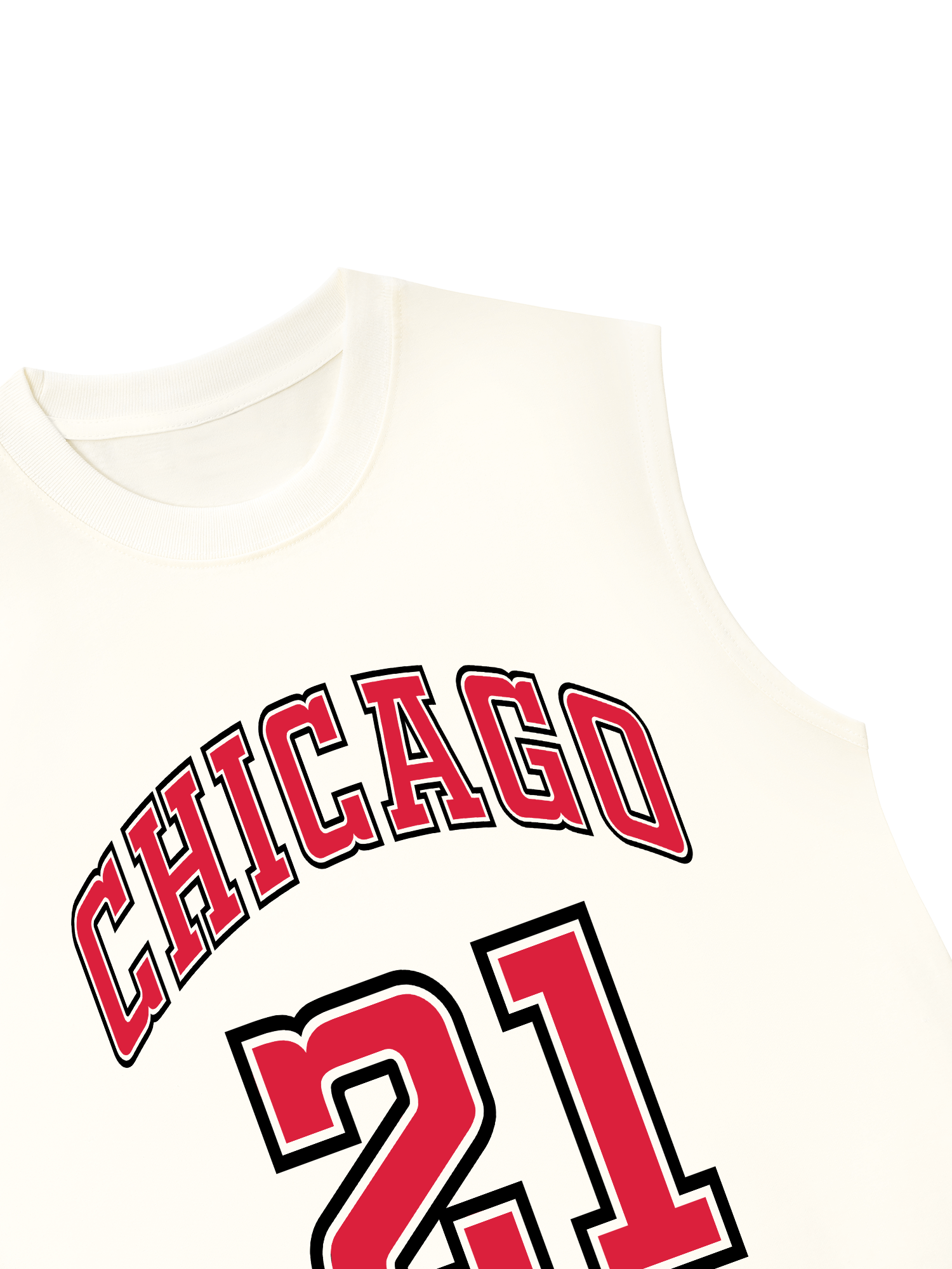 Áo Ba Lỗ Relaxed Fit Chicago 21 Basketball Spider
