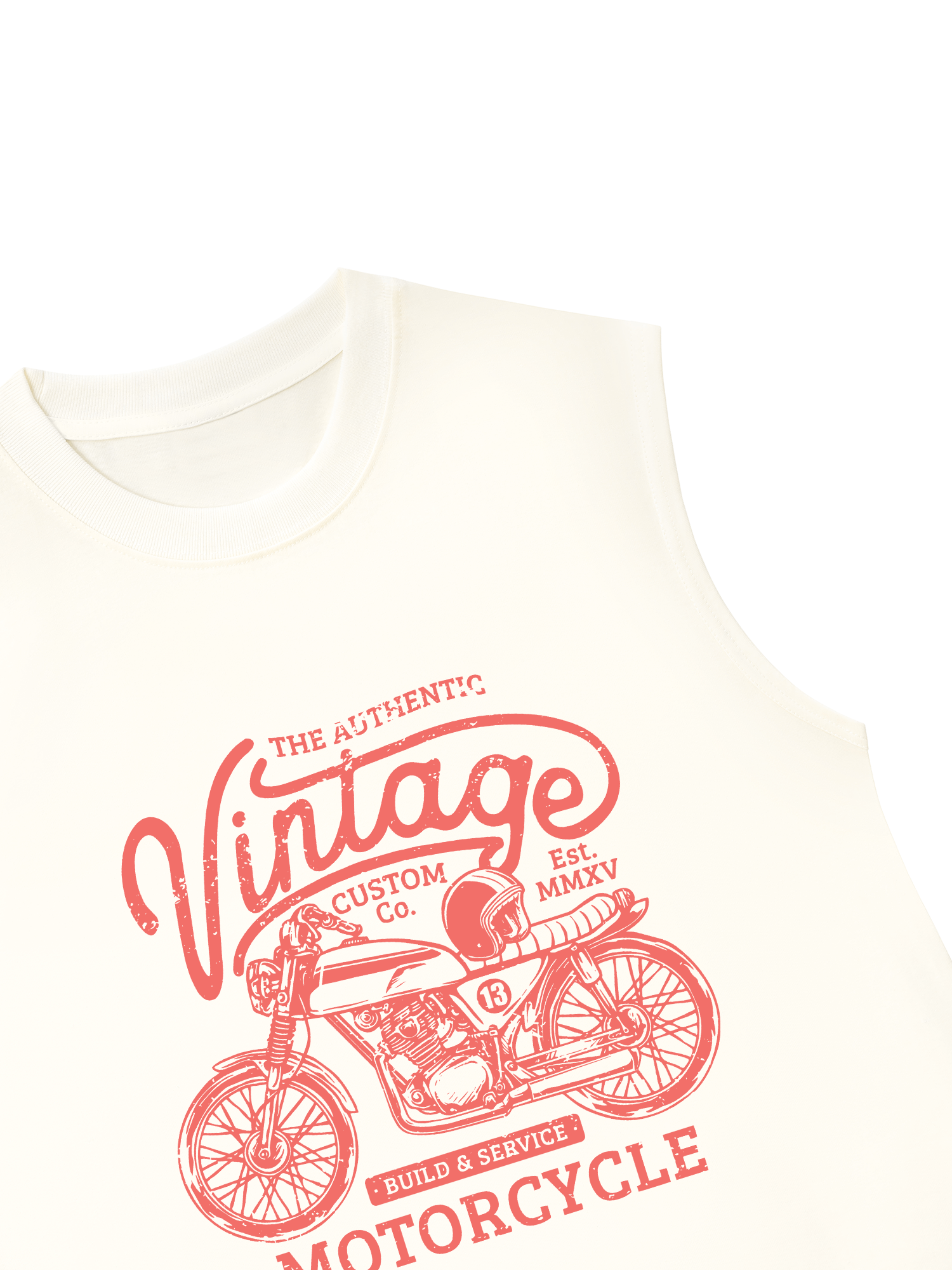 Áo Ba Lỗ Relaxed Fit The Authenic Motorcycle