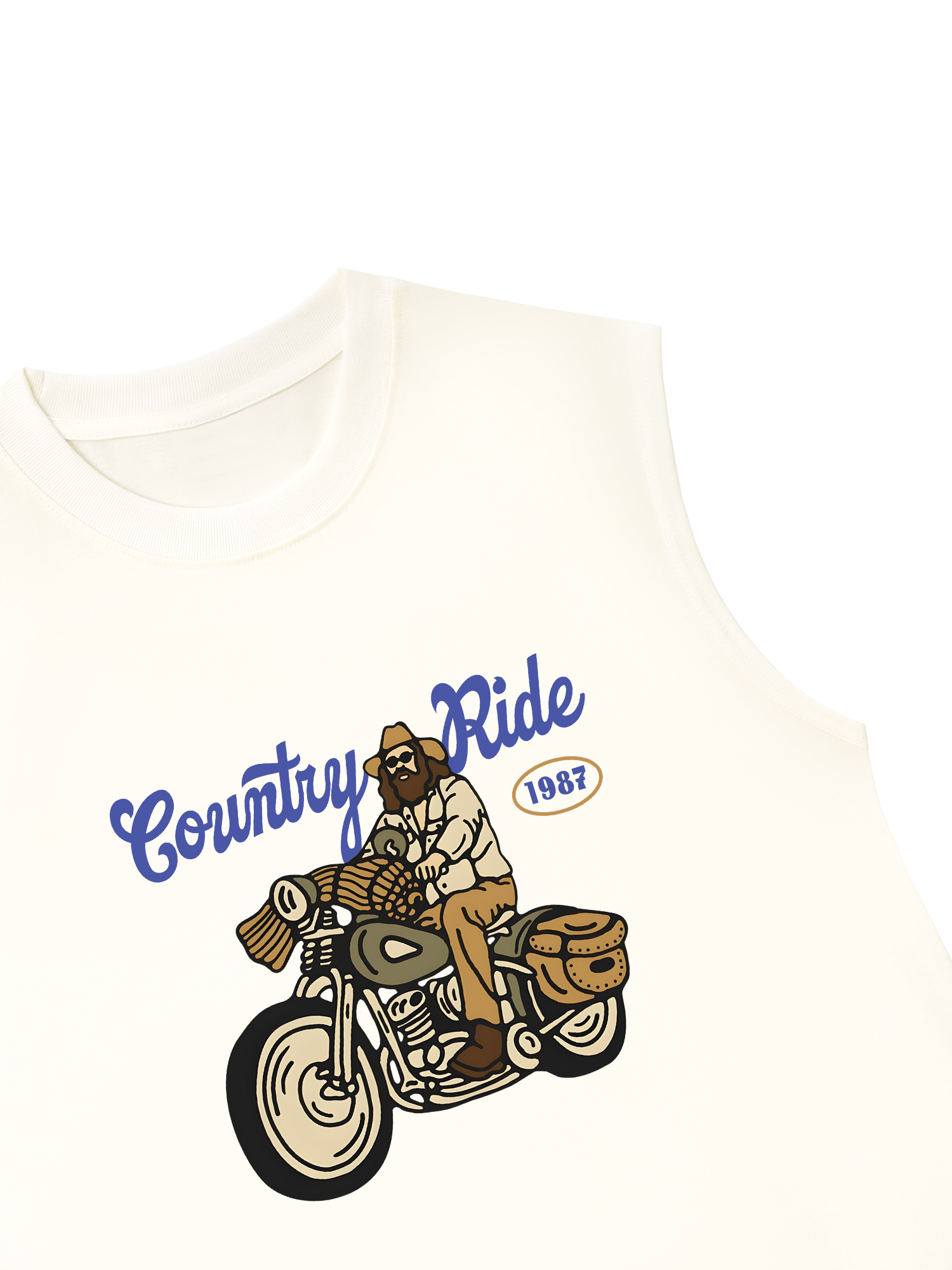 Áo Ba Lỗ Relaxed Fit Country Ride