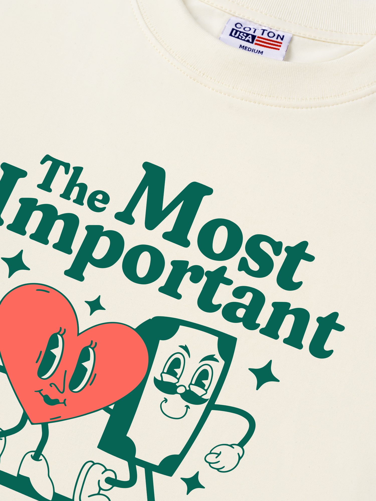 Áo Thun Relaxed Fit Money The Most Important