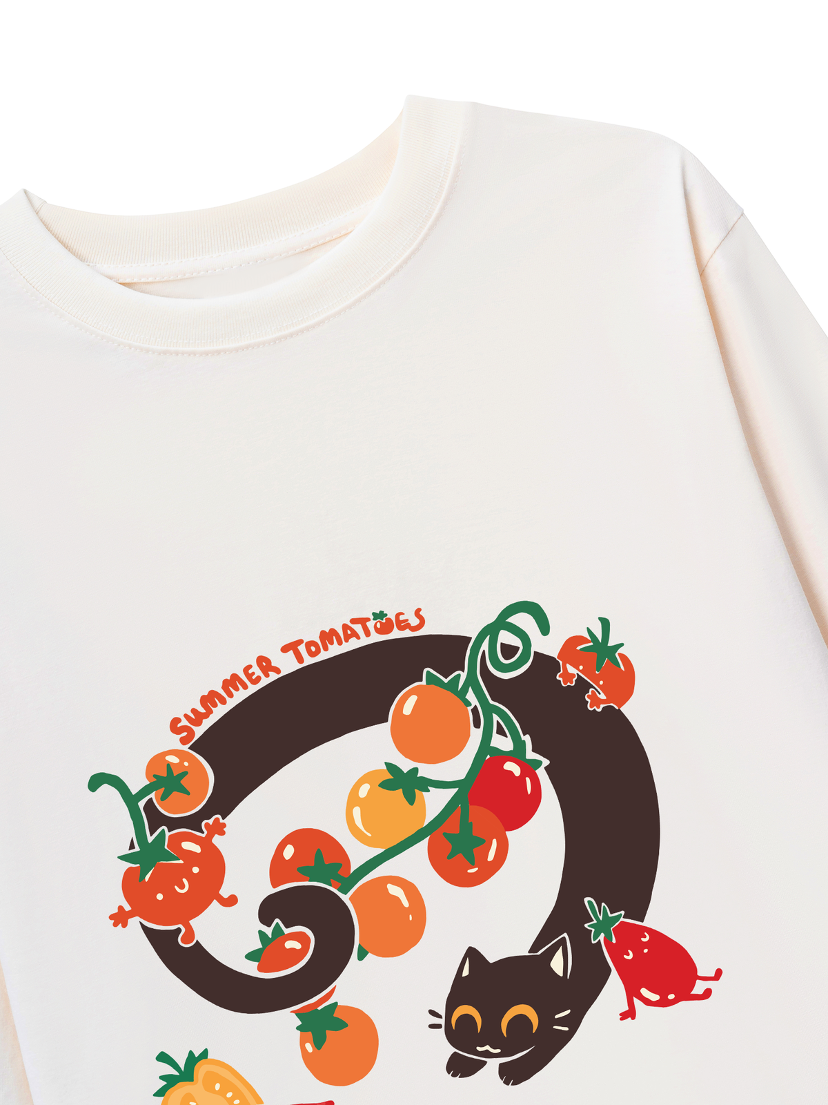 Áo Thun Dài Tay Yummy Mood Summer Tomatoes