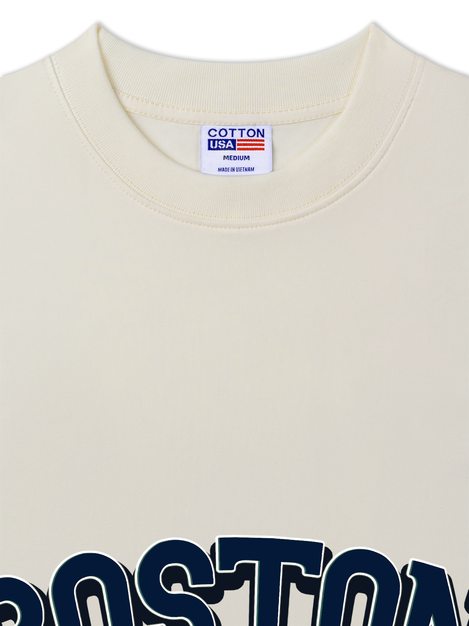 Áo Thun Relaxed Fit Baseball Boston Teddy