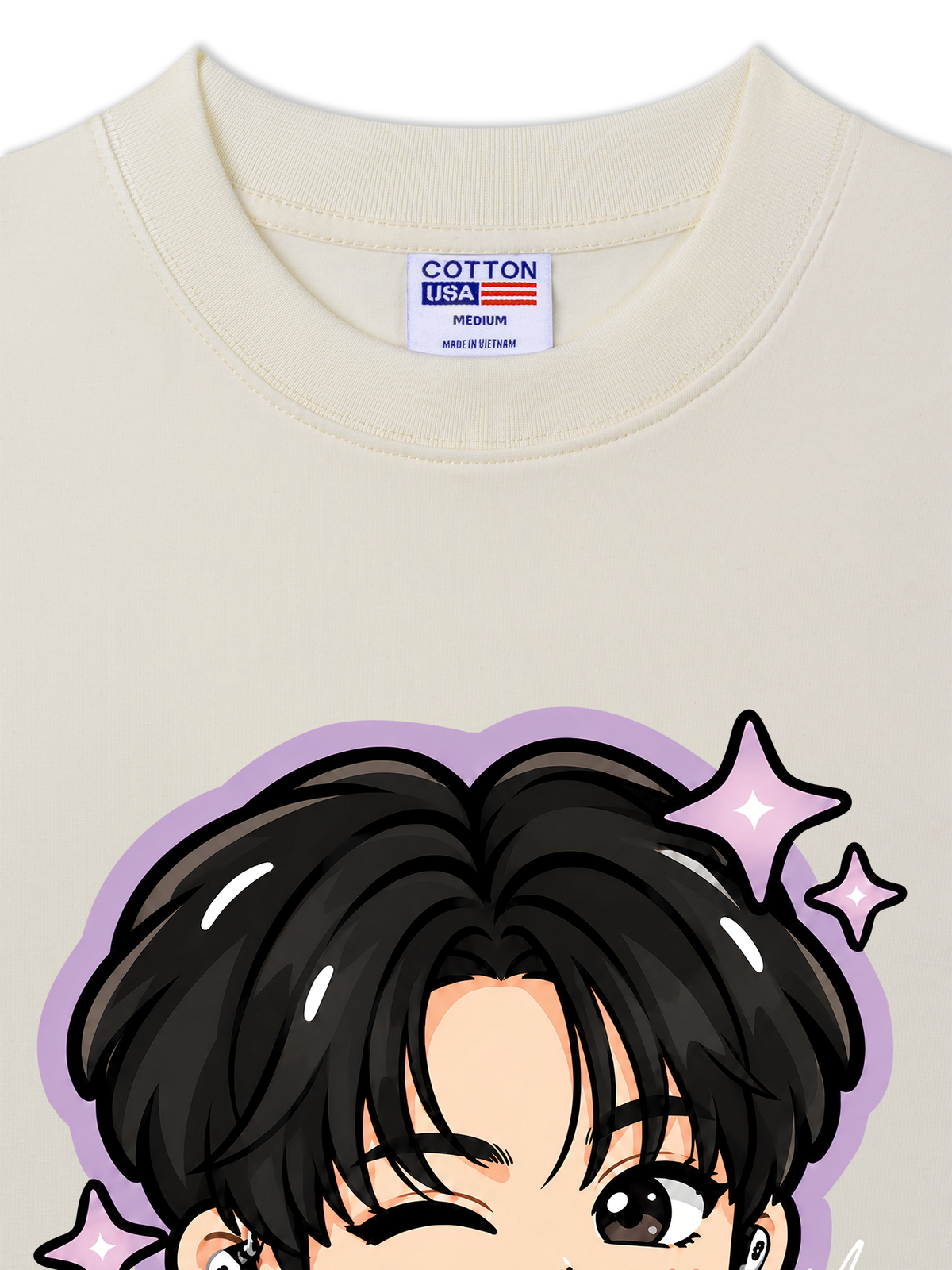 Áo Thun Relaxed Fit JK Chibi