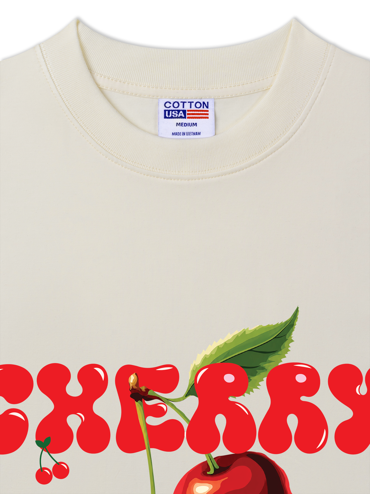 Áo Thun Relaxed Fit Tropical Cherry