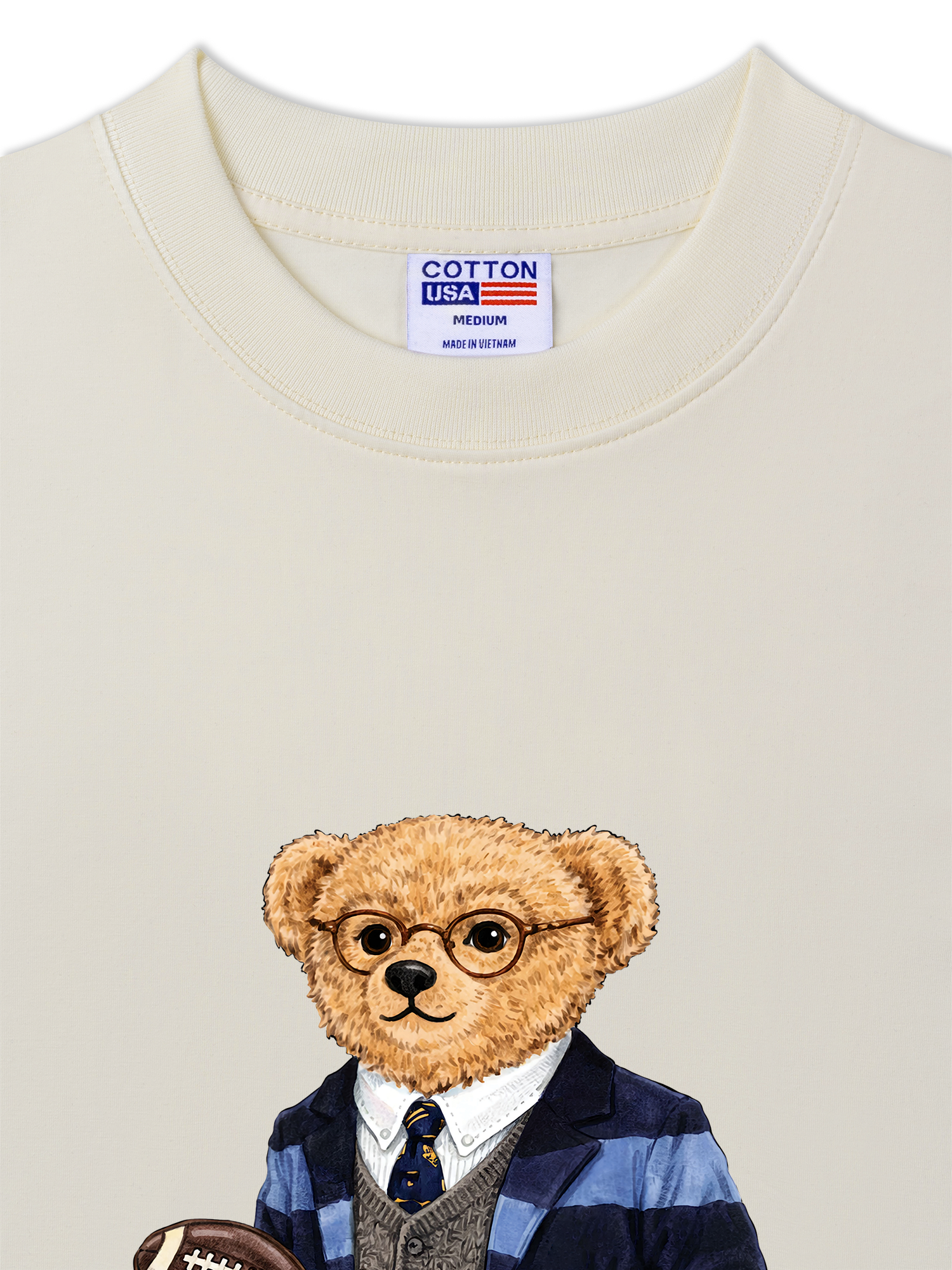 Áo Thun Relaxed Fit Smart Bear