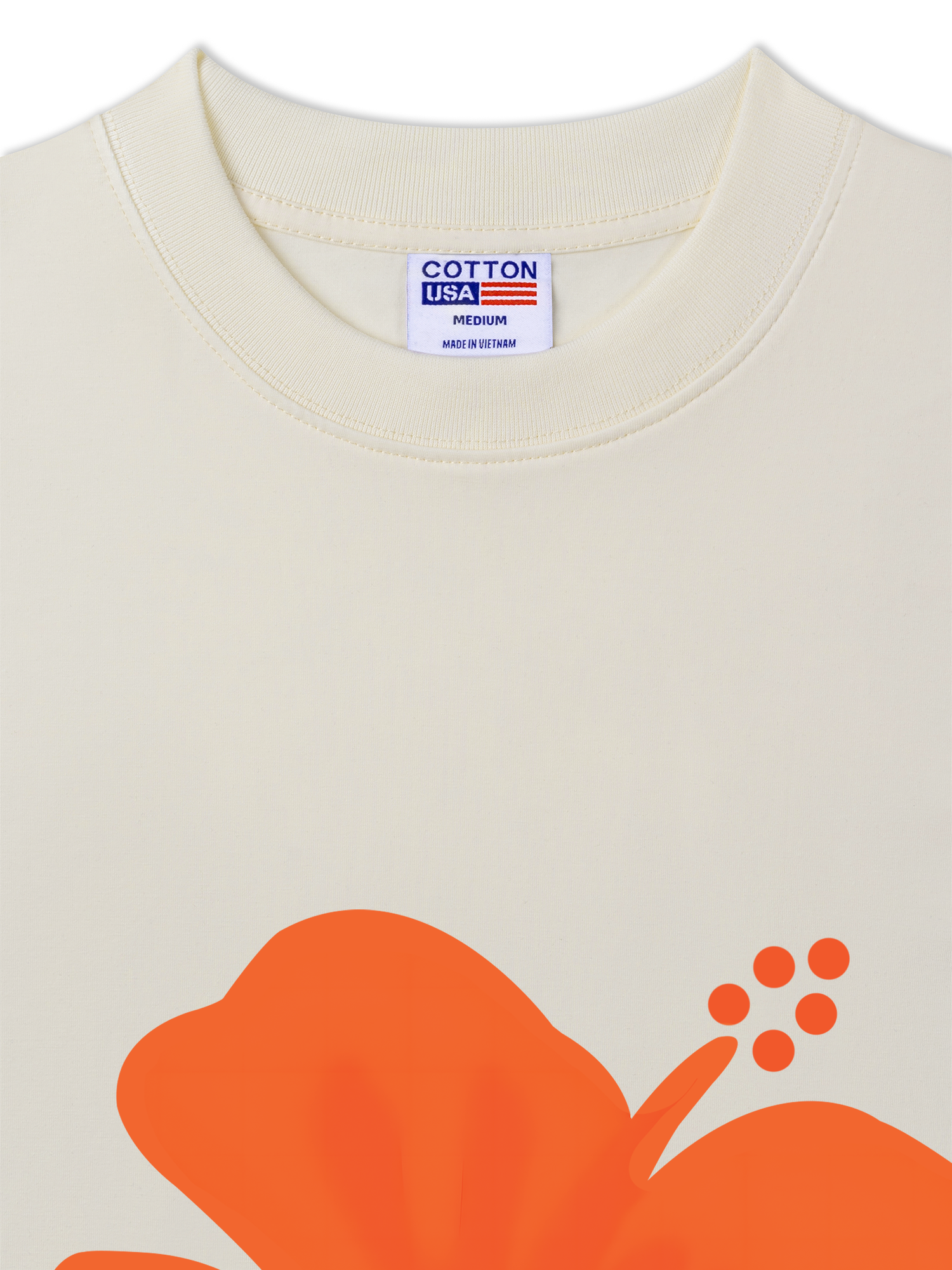 Áo Thun Relaxed Fit Floral On The Moon