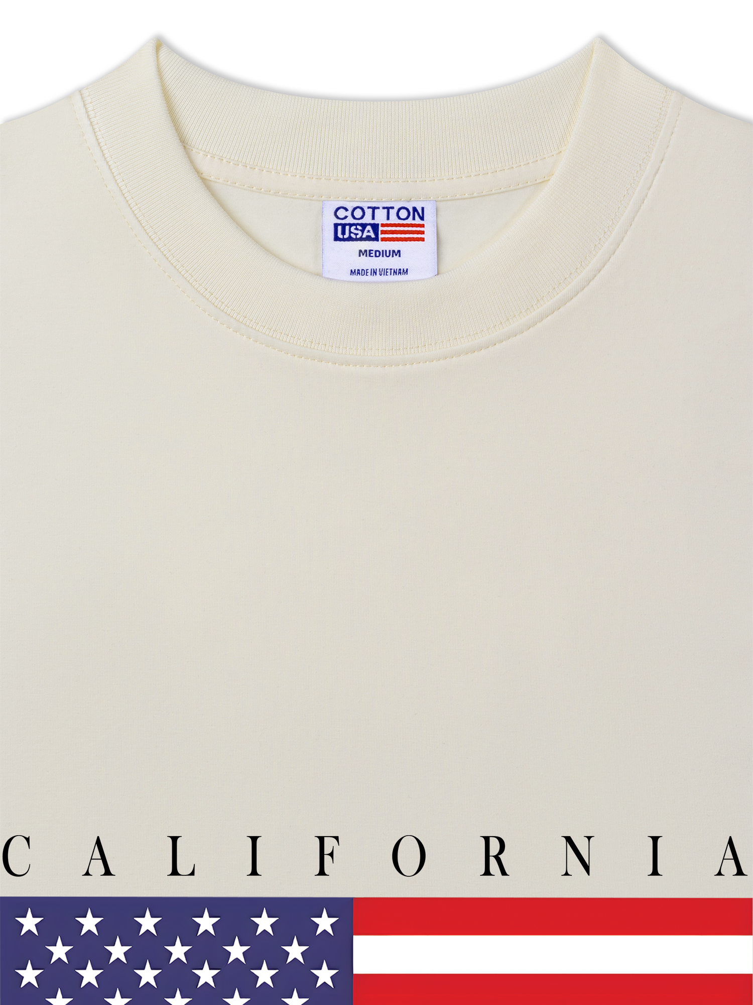Áo Thun Relaxed Fit USA California Basic Style
