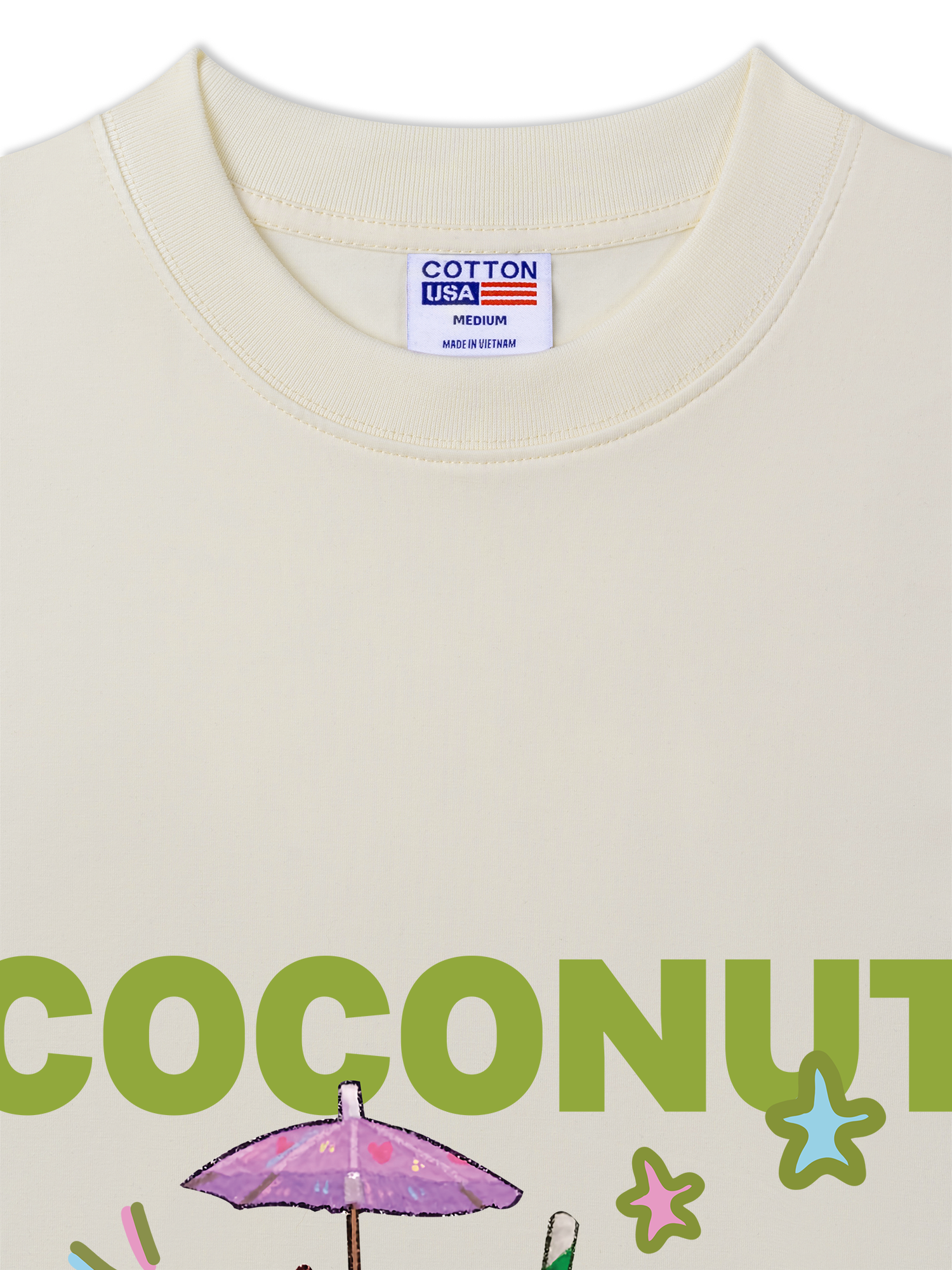Áo Thun Relaxed Fit Coconut