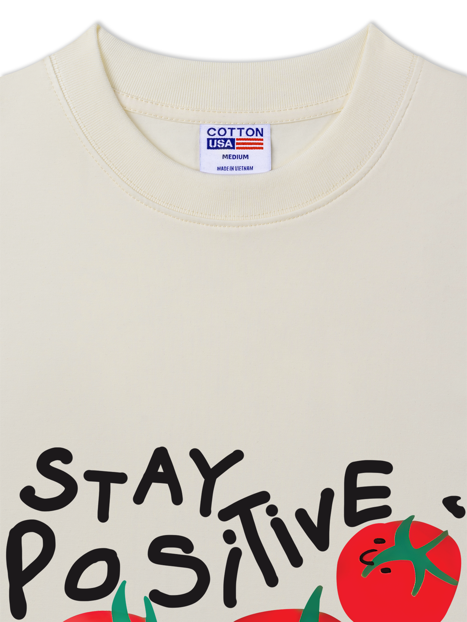 Áo Thun Relaxed Fit Tropical Stay Positive