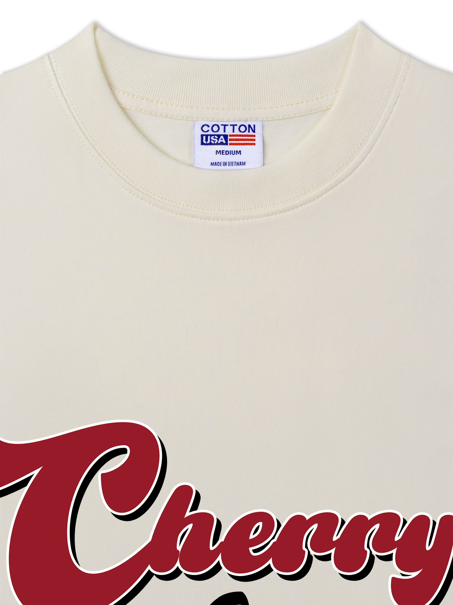 Áo Thun Relaxed Fit Cherry Sweet Girl