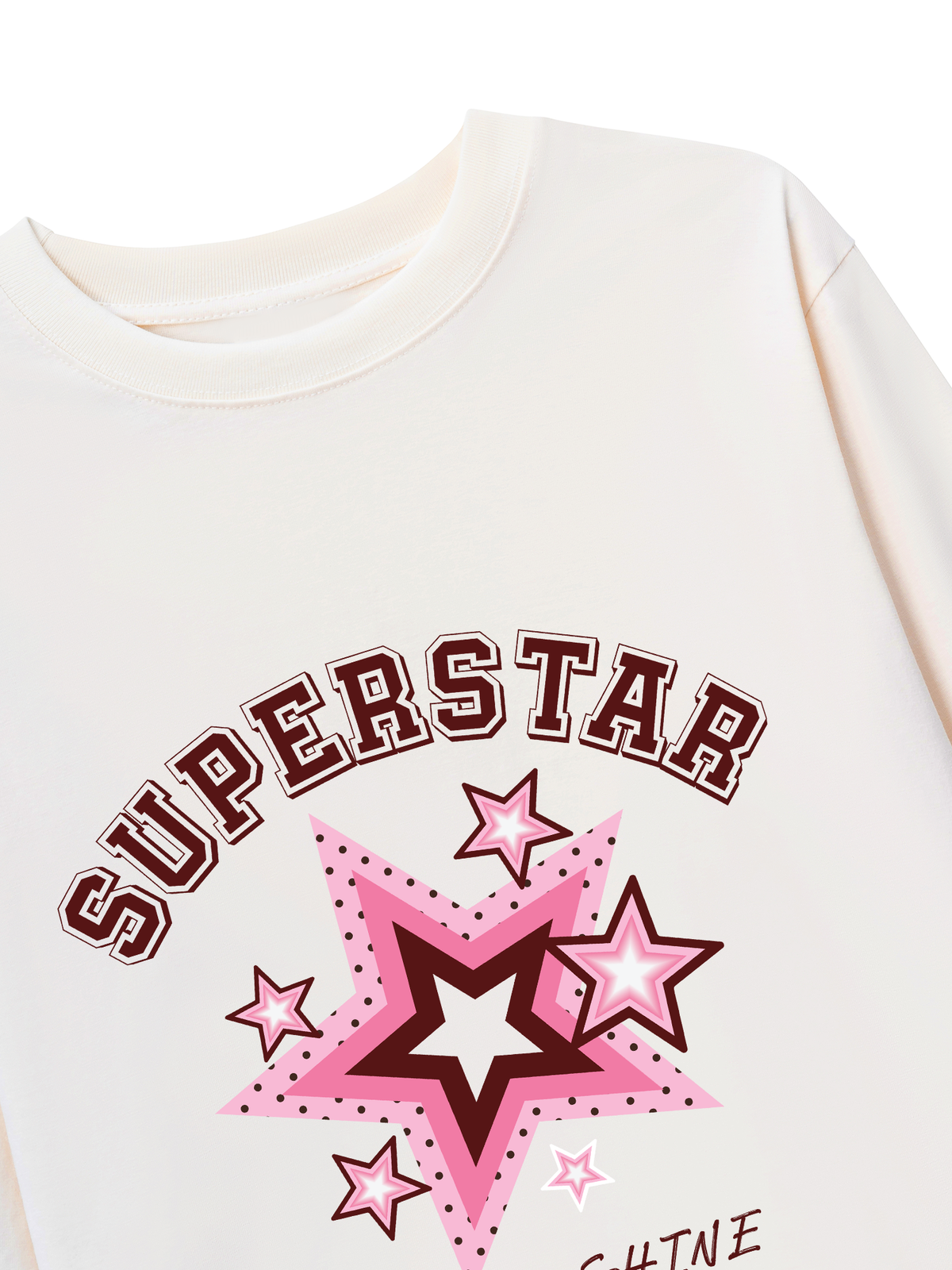 Áo Thun Dài Tay Dotty Mood Super Star
