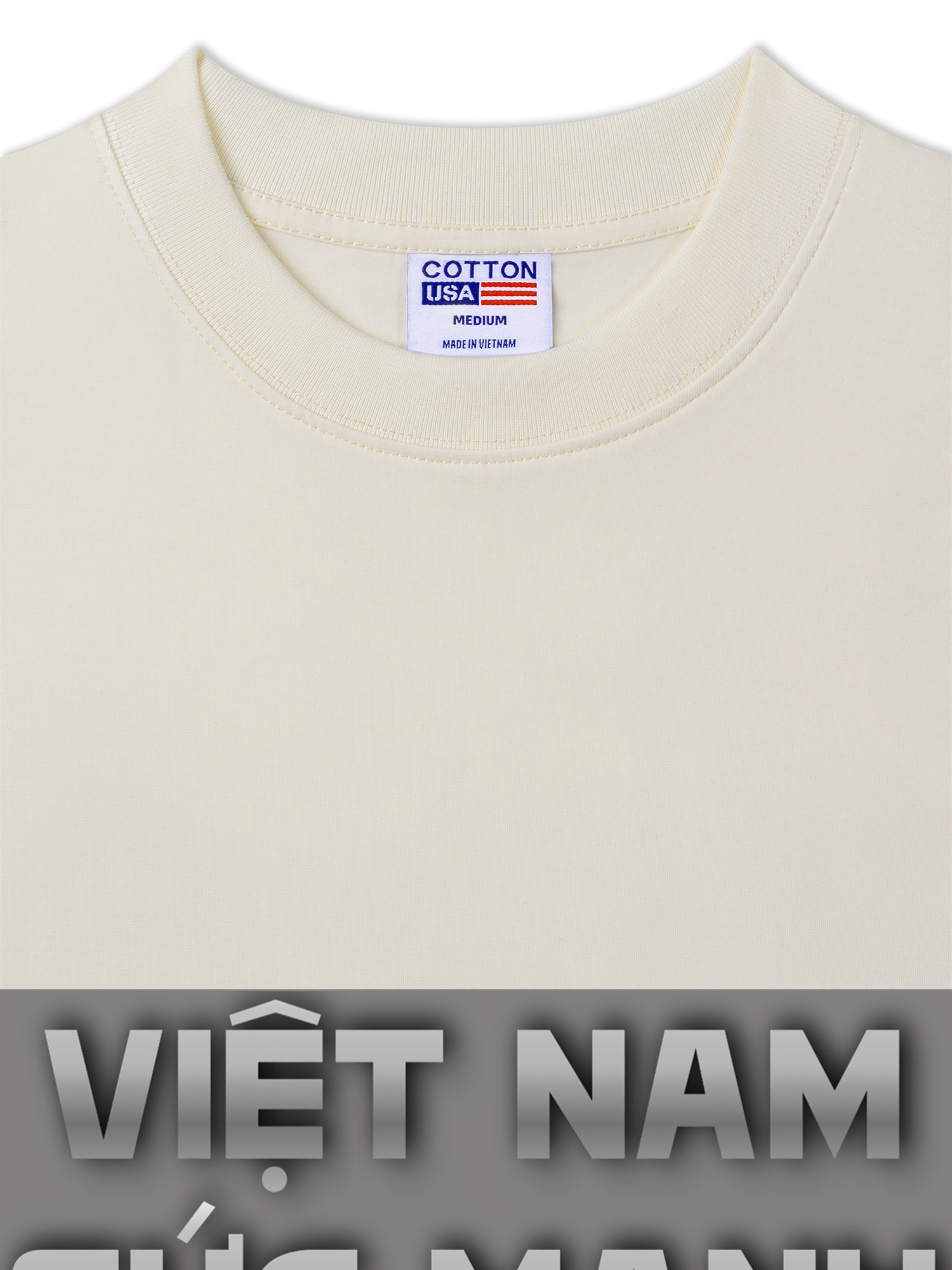 Áo Thun Relaxed Fit Việt Nam Sức Mạnh