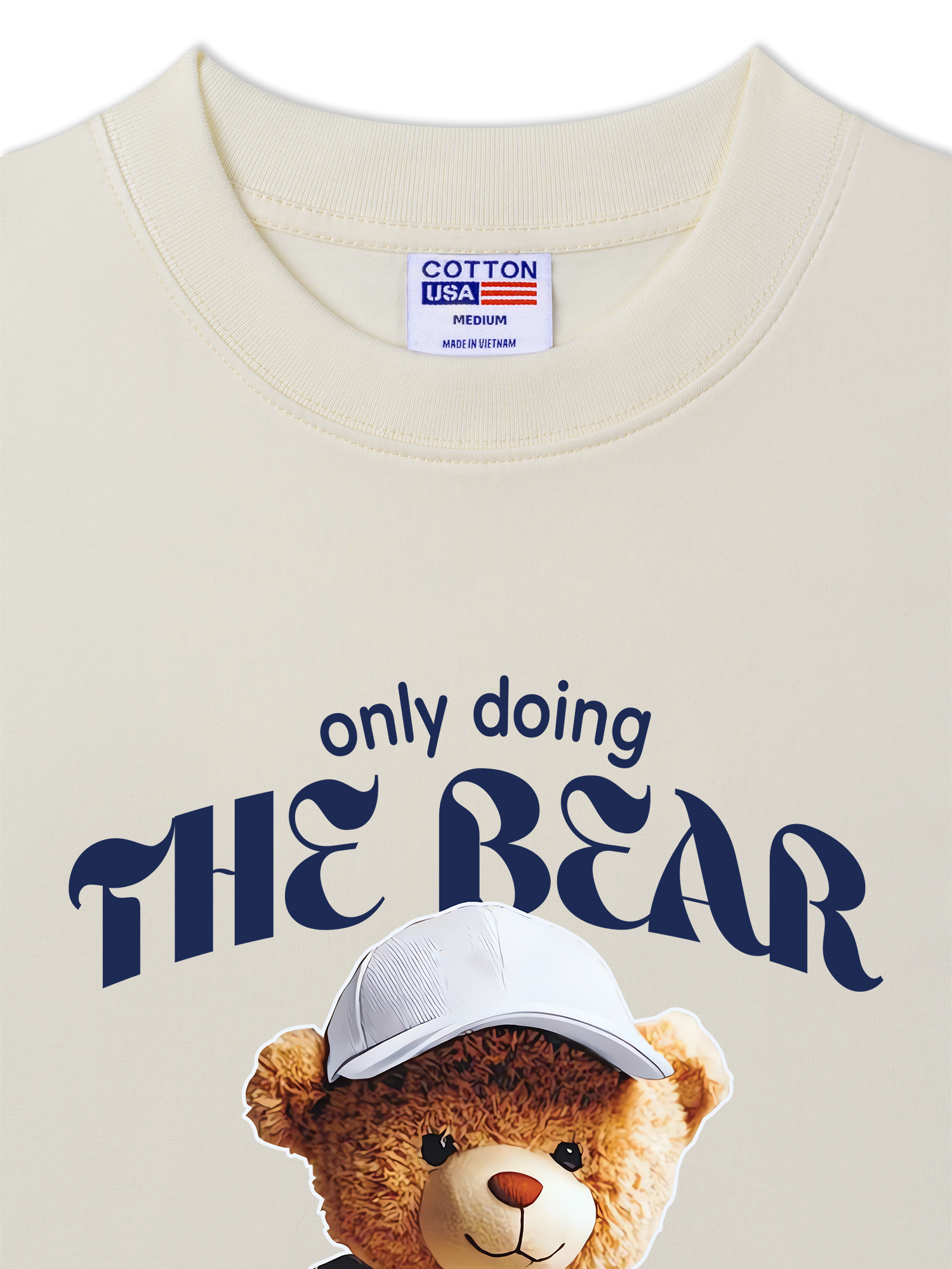 Áo Thun Relaxed Fit Only Doing The Bear