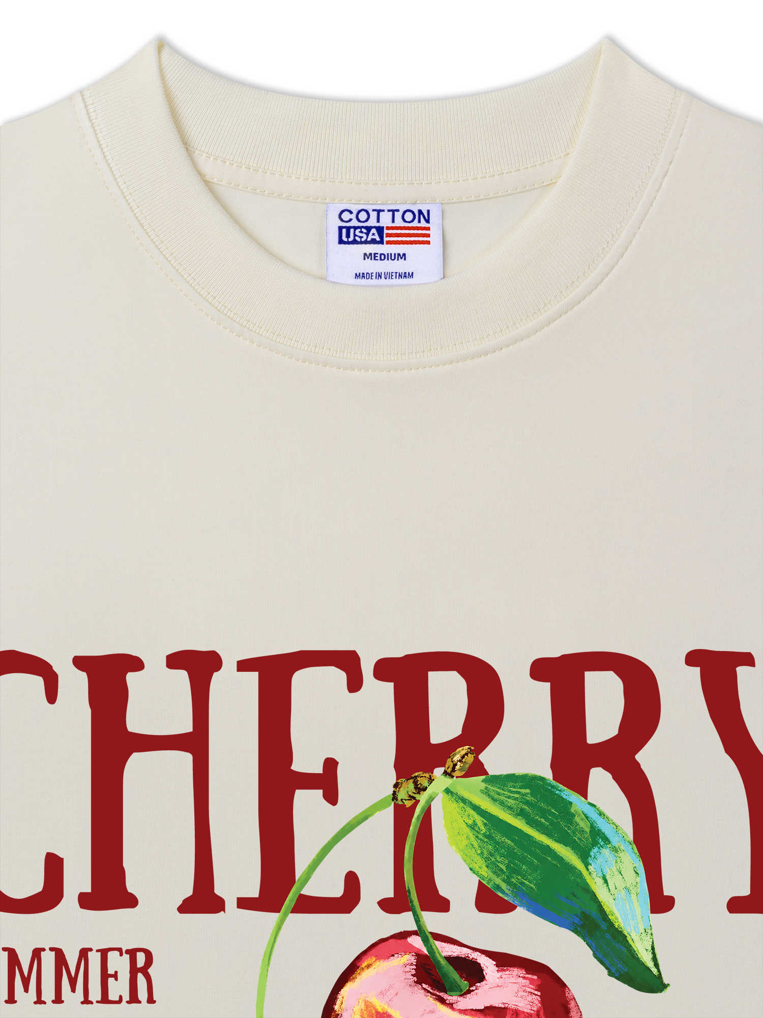 Áo Thun Relaxed Fit Tropical Cherry Summer
