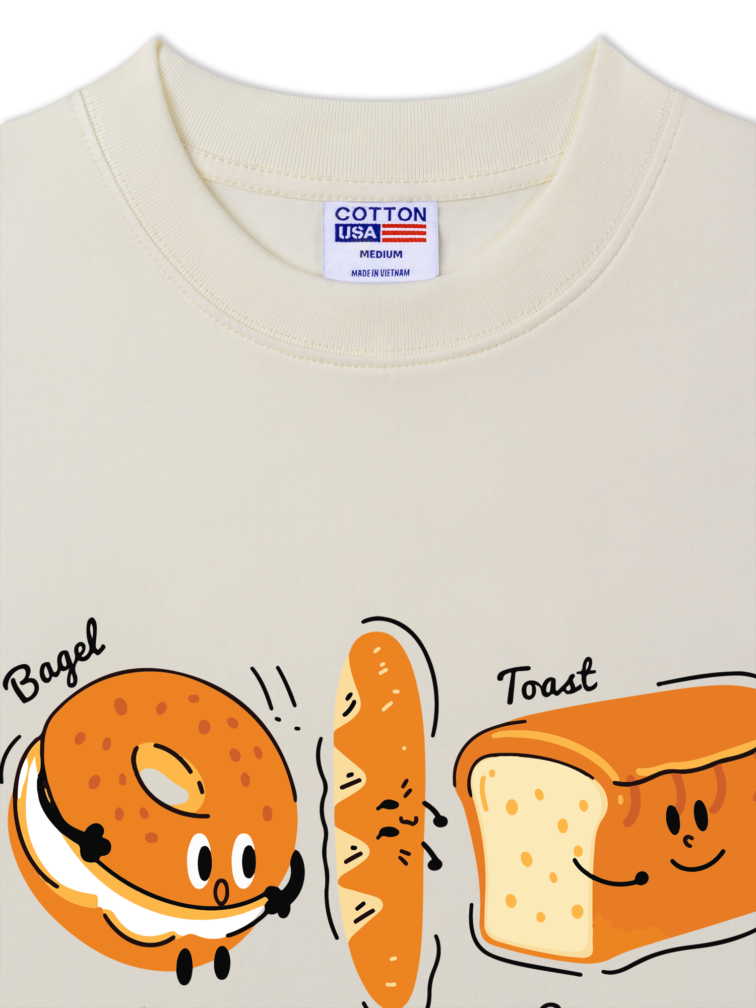 Áo Thun Relaxed Fit Bread Buddies