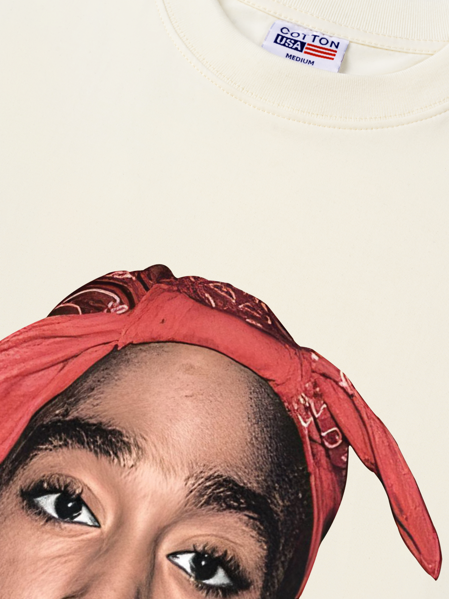 Áo Thun Relaxed Fit Rapper 2Pac All Eyes On Me