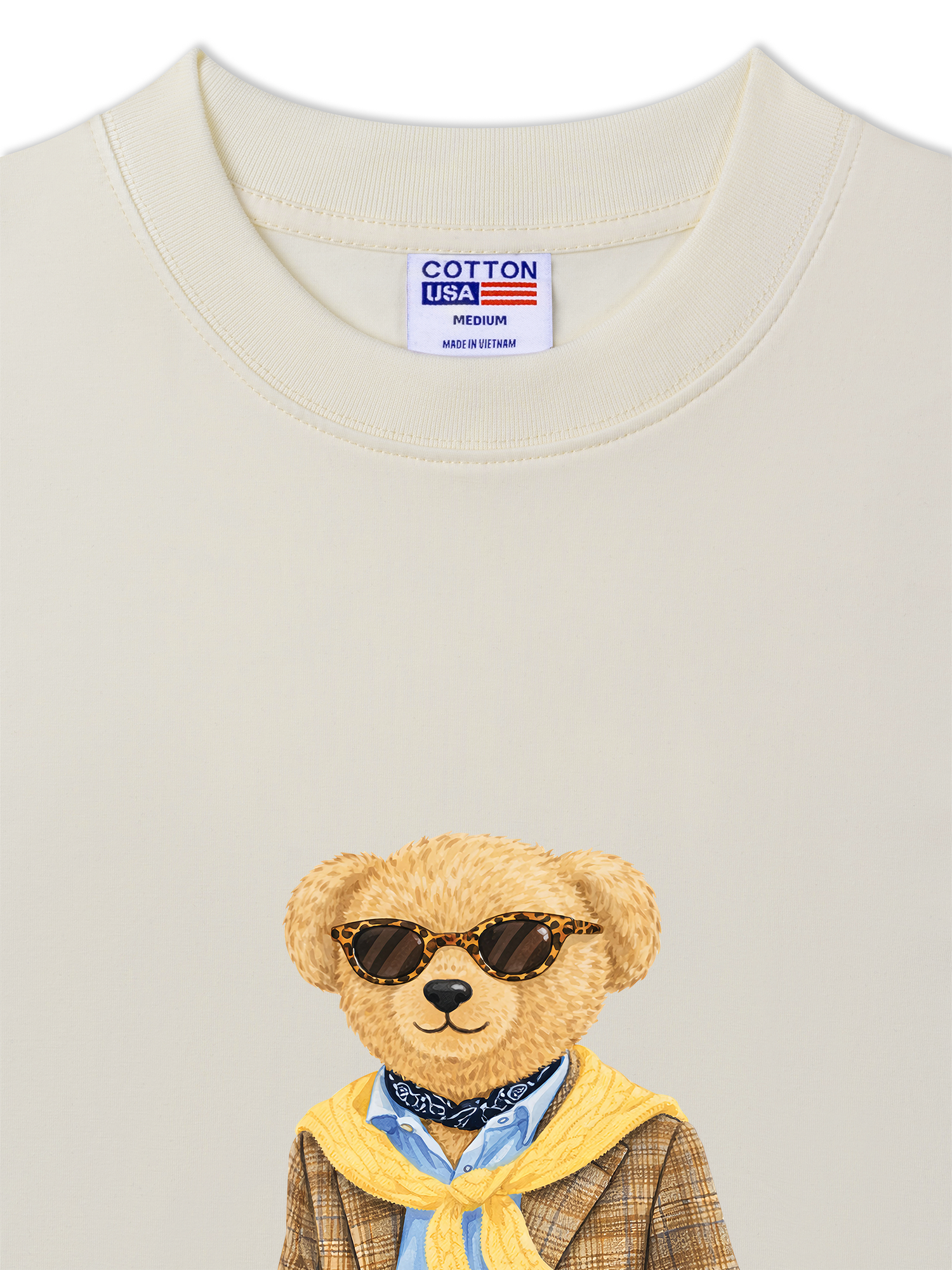 Áo Thun Relaxed Fit Gentle Bear