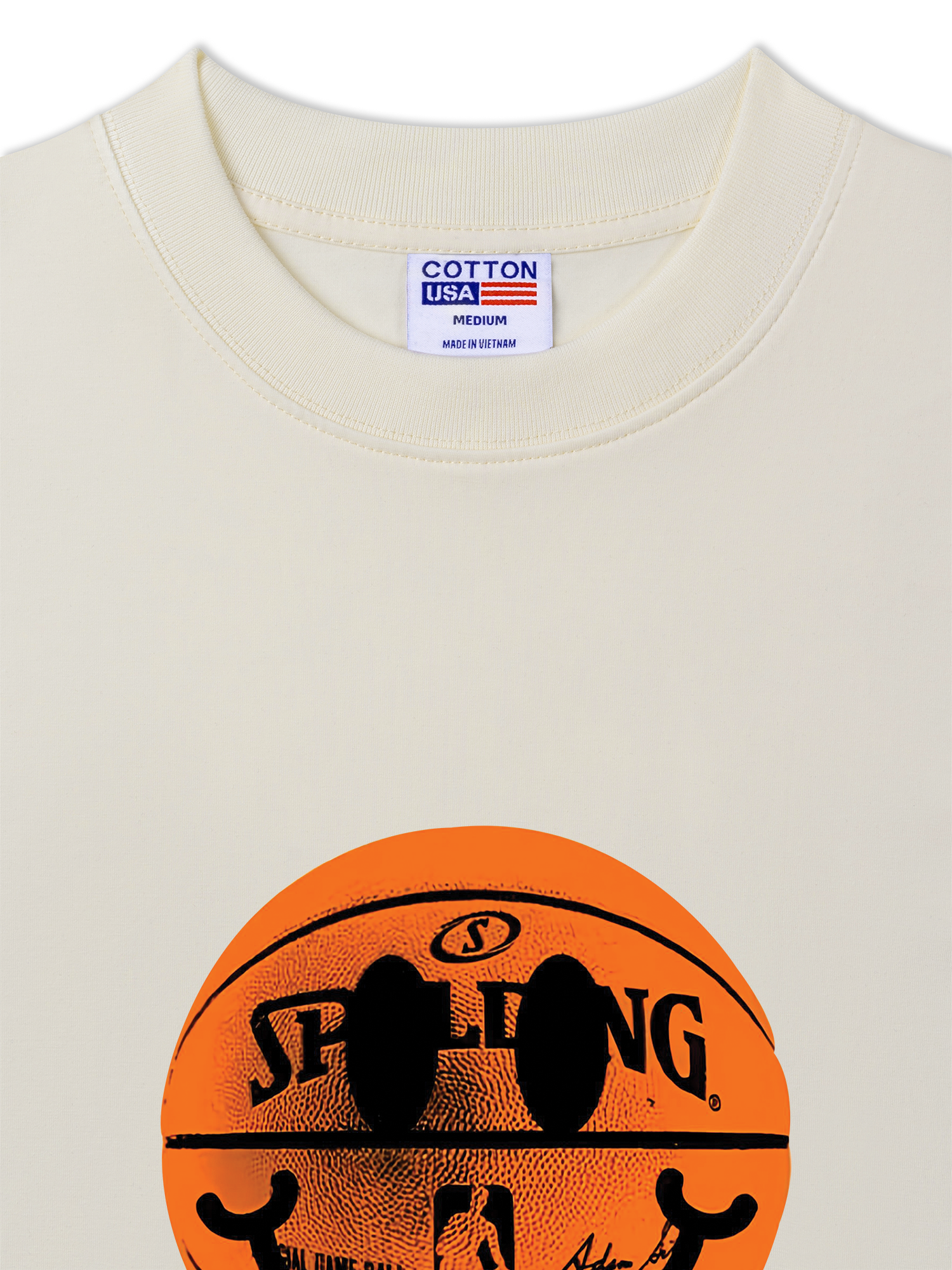 Áo Thun Relaxed Fit Basketball Smiley Ball