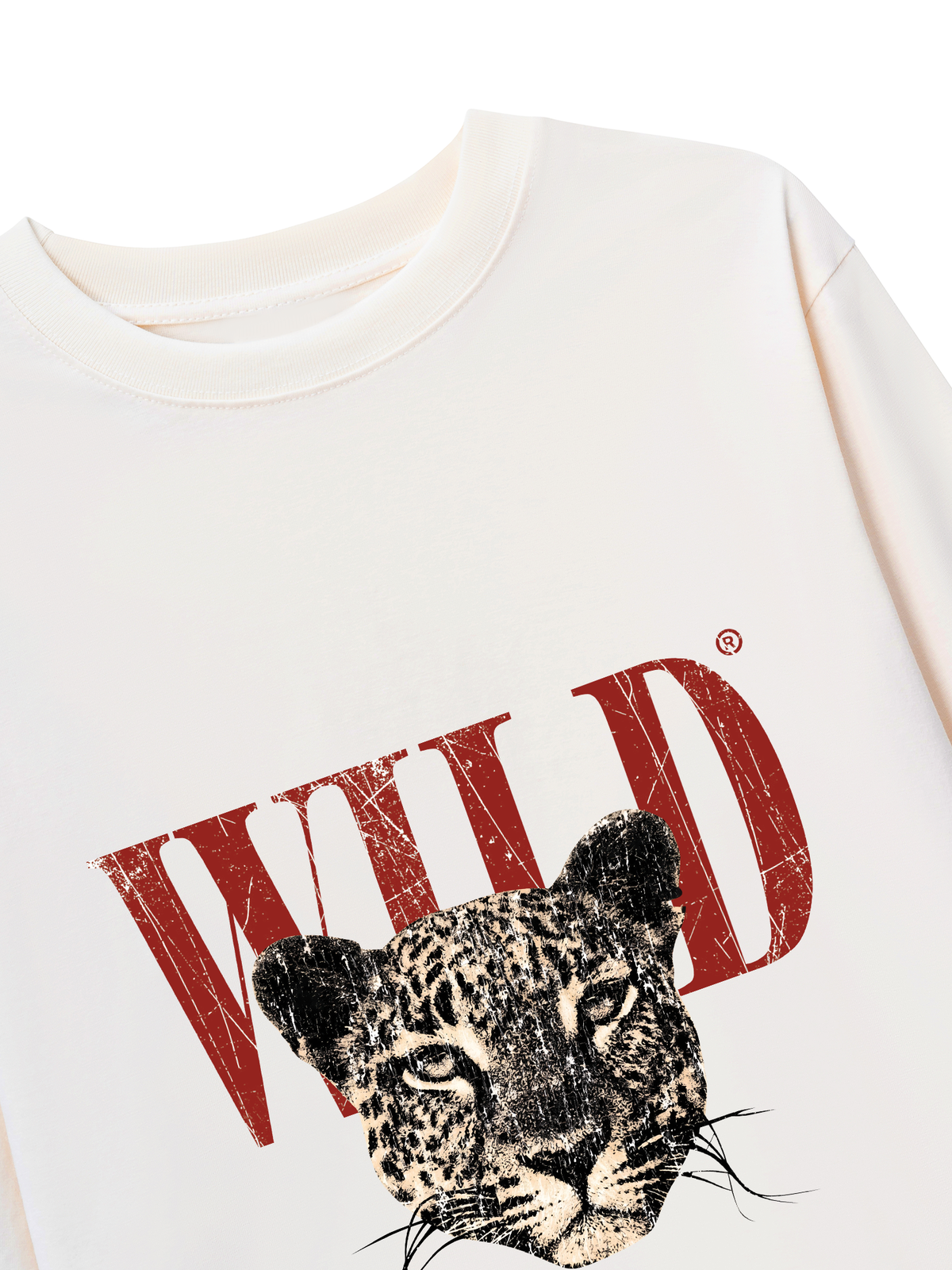 Áo Thun Dài Tay Urban Leopard Crimson Wild