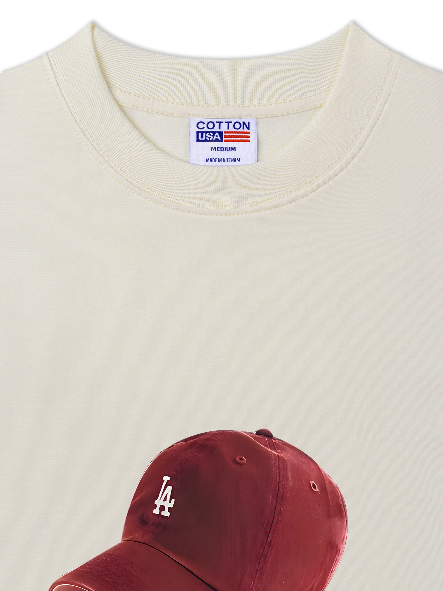 Áo Thun Relaxed Fit USA Los Ageles