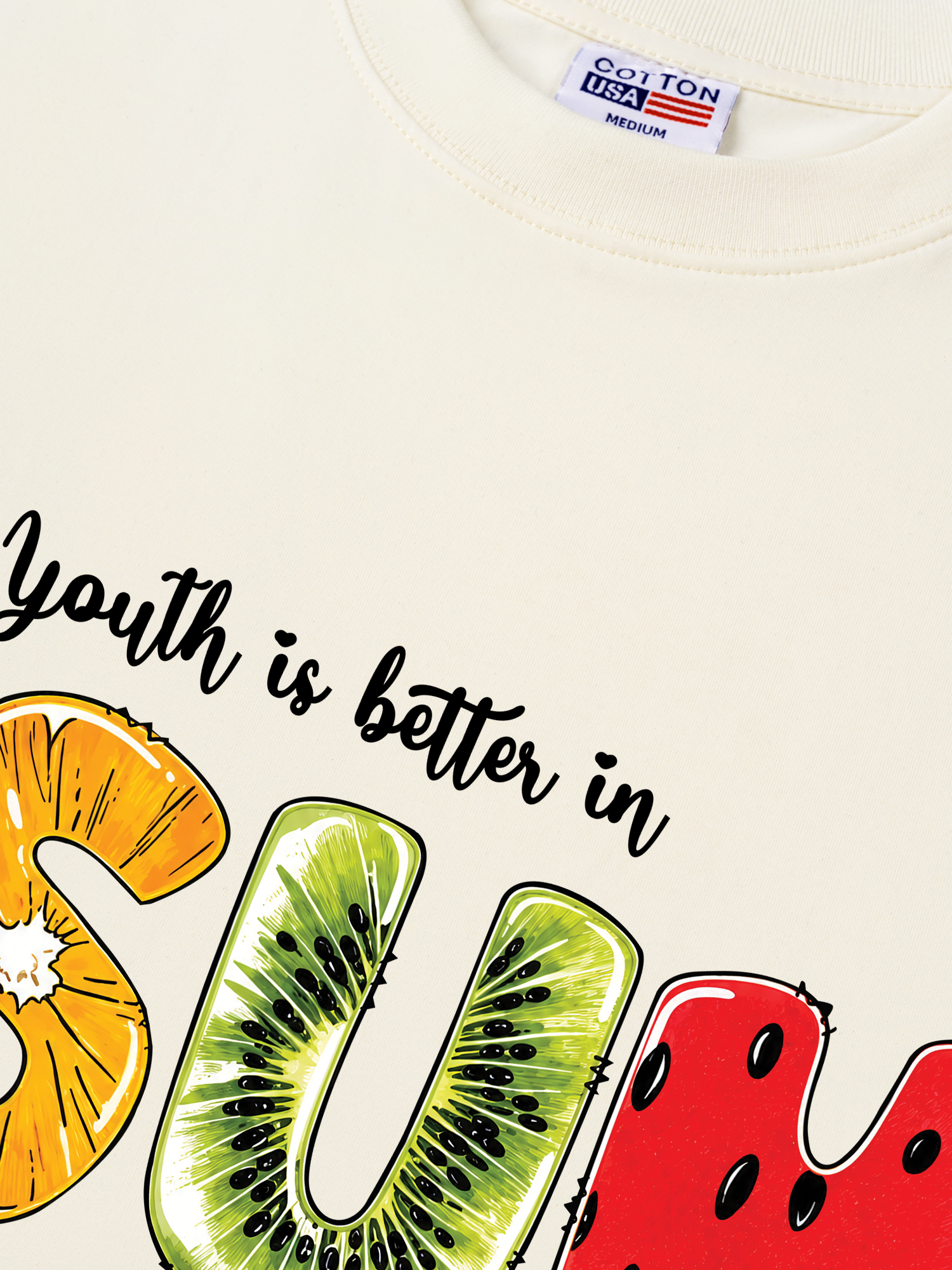 Áo Thun Relaxed Fit Tropical Youth Is Beter In Summer