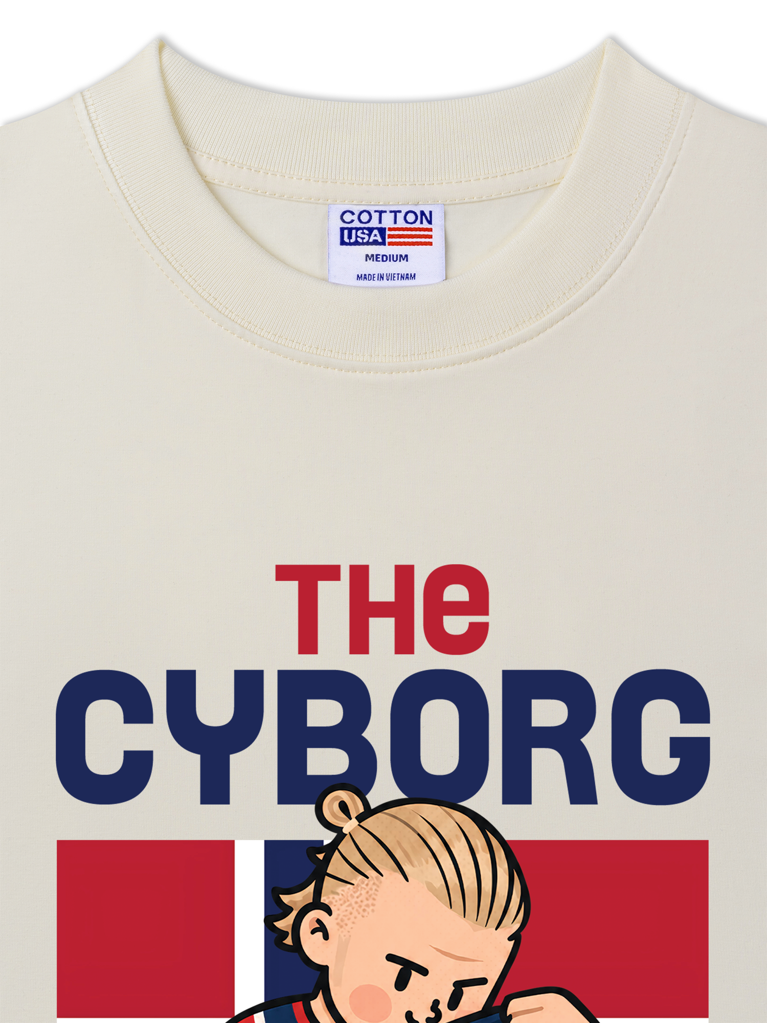 Áo Thun Relaxed Fit Soccer The CYBORG