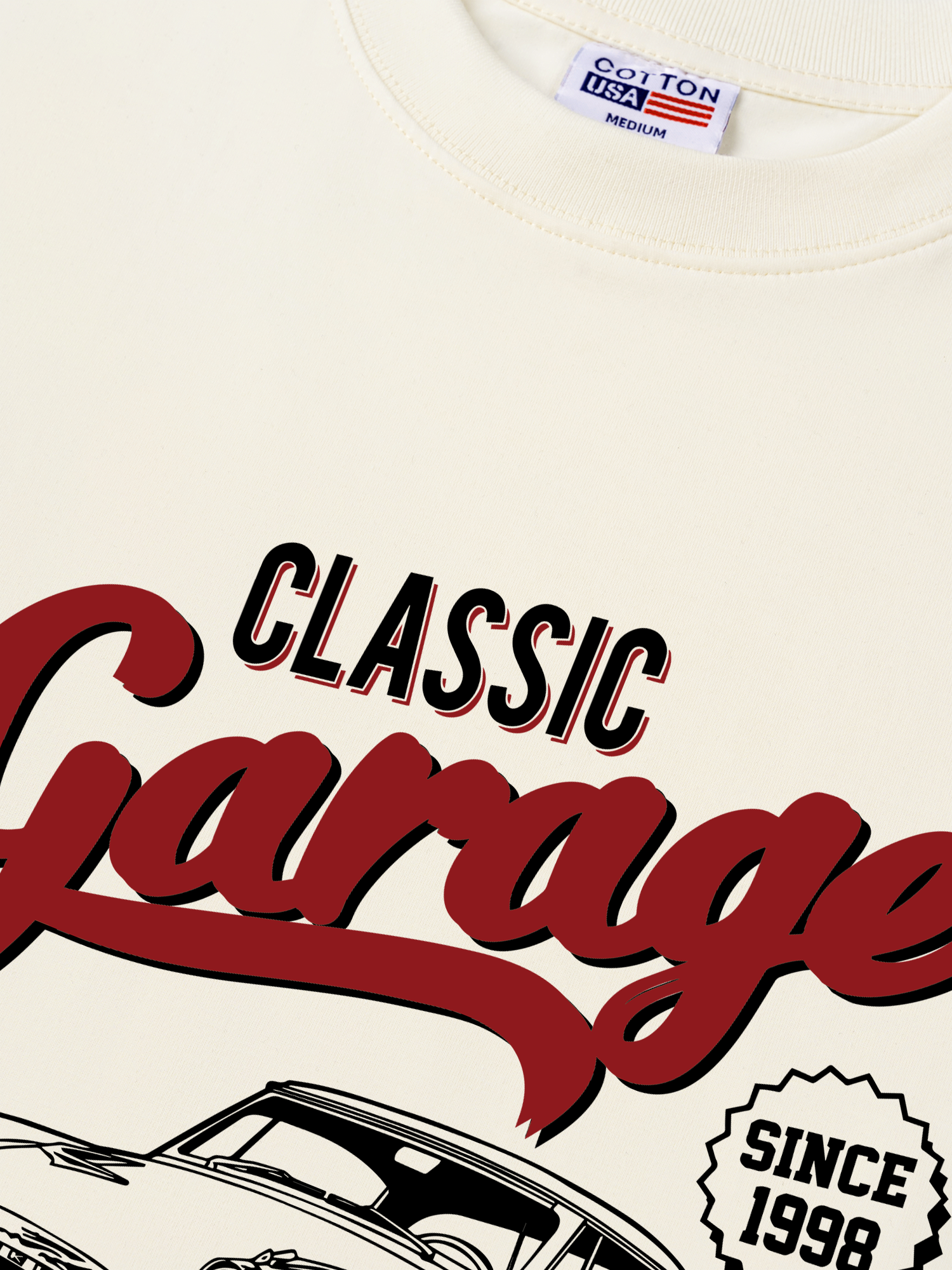 Áo Thun Relaxed Fit Poly Garage