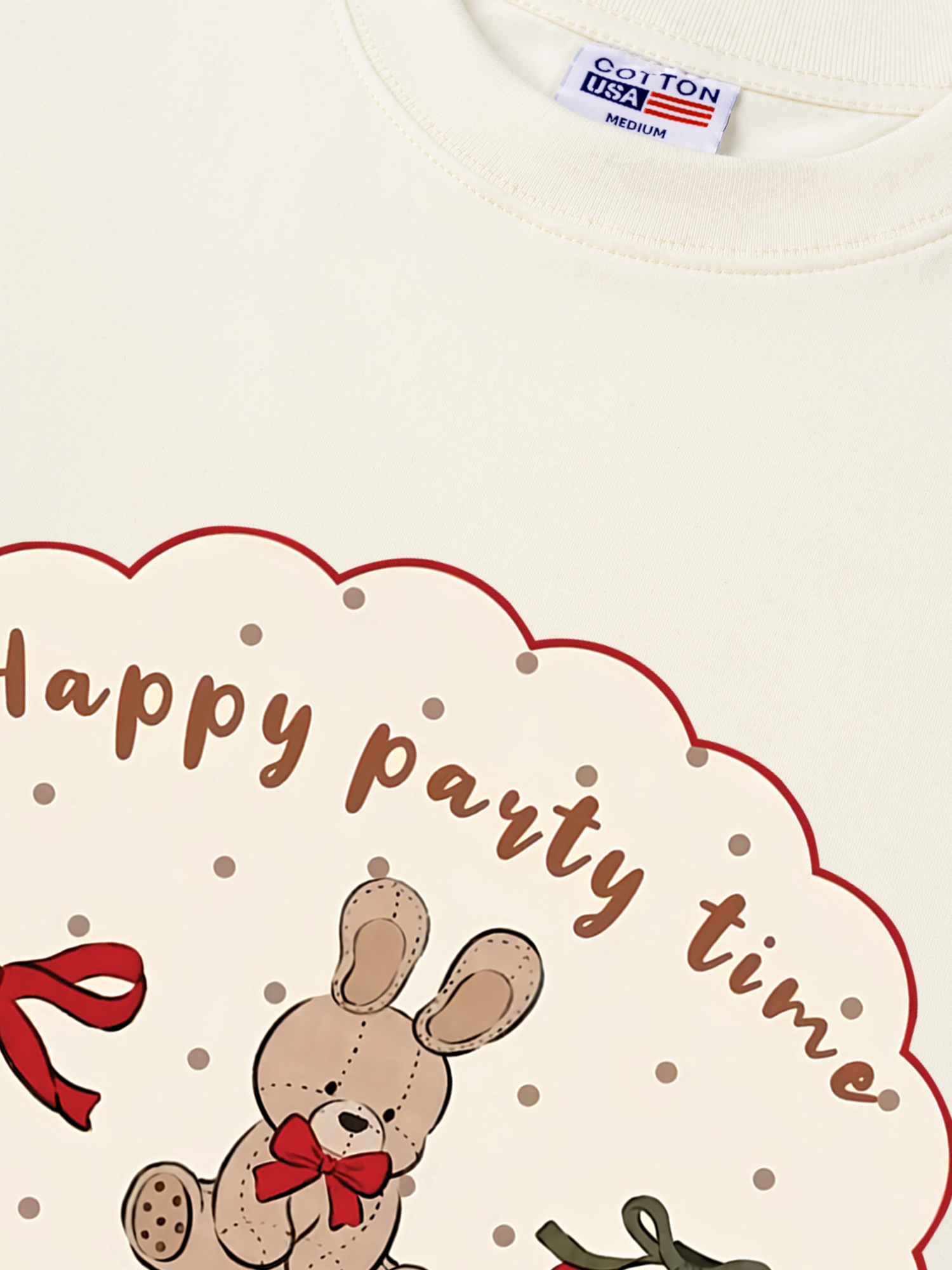 Áo Thun Relaxed Fit Happy Party Time