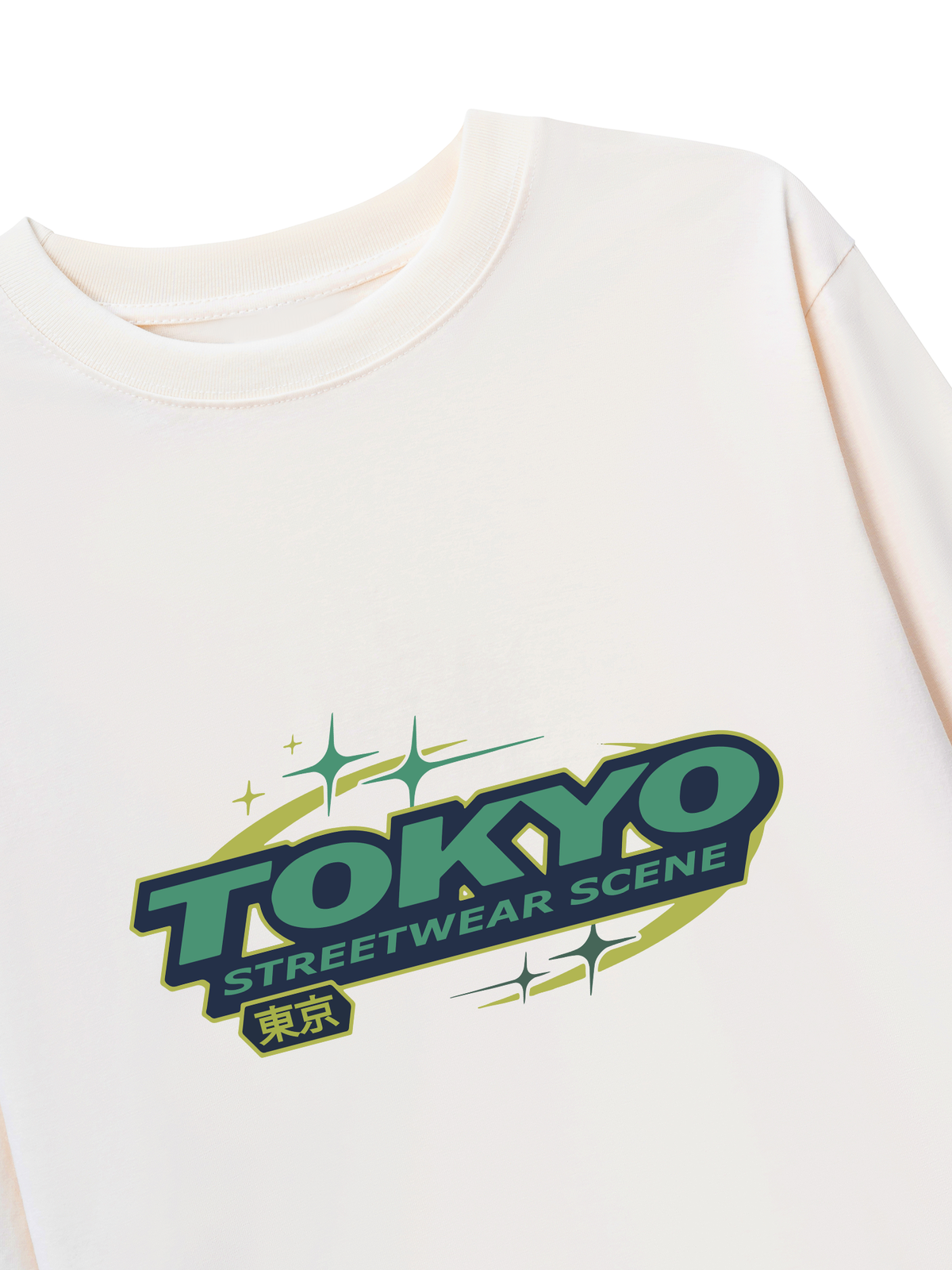 Áo Thun Dài Tay City Tokyo Streetwear Scene