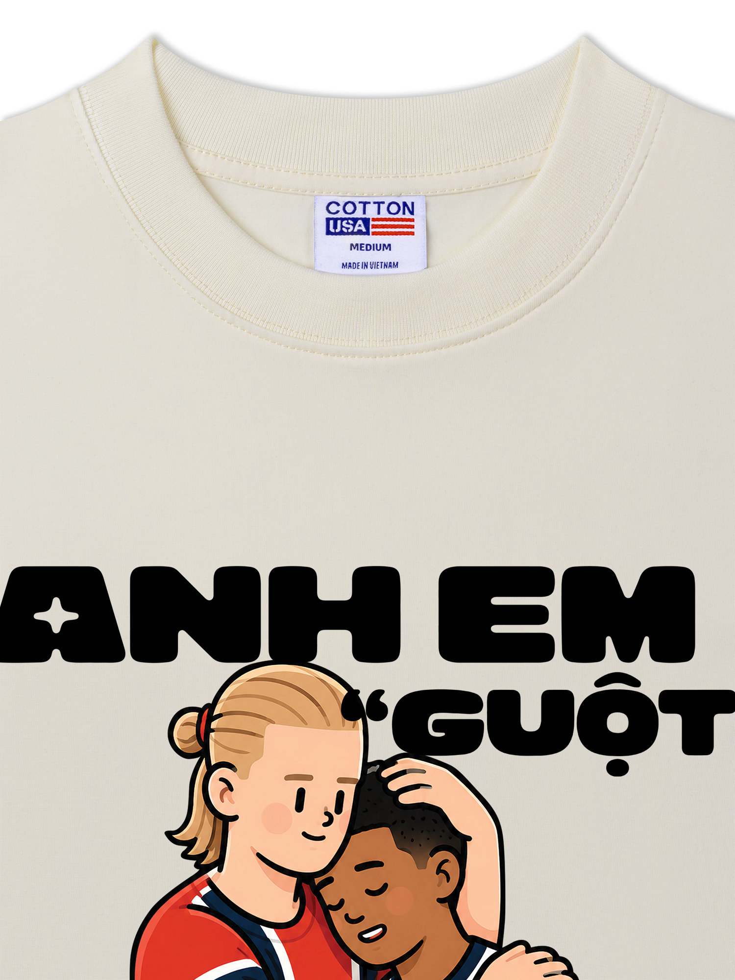 Áo Thun Relaxed Fit Soccer Anh Em Guột