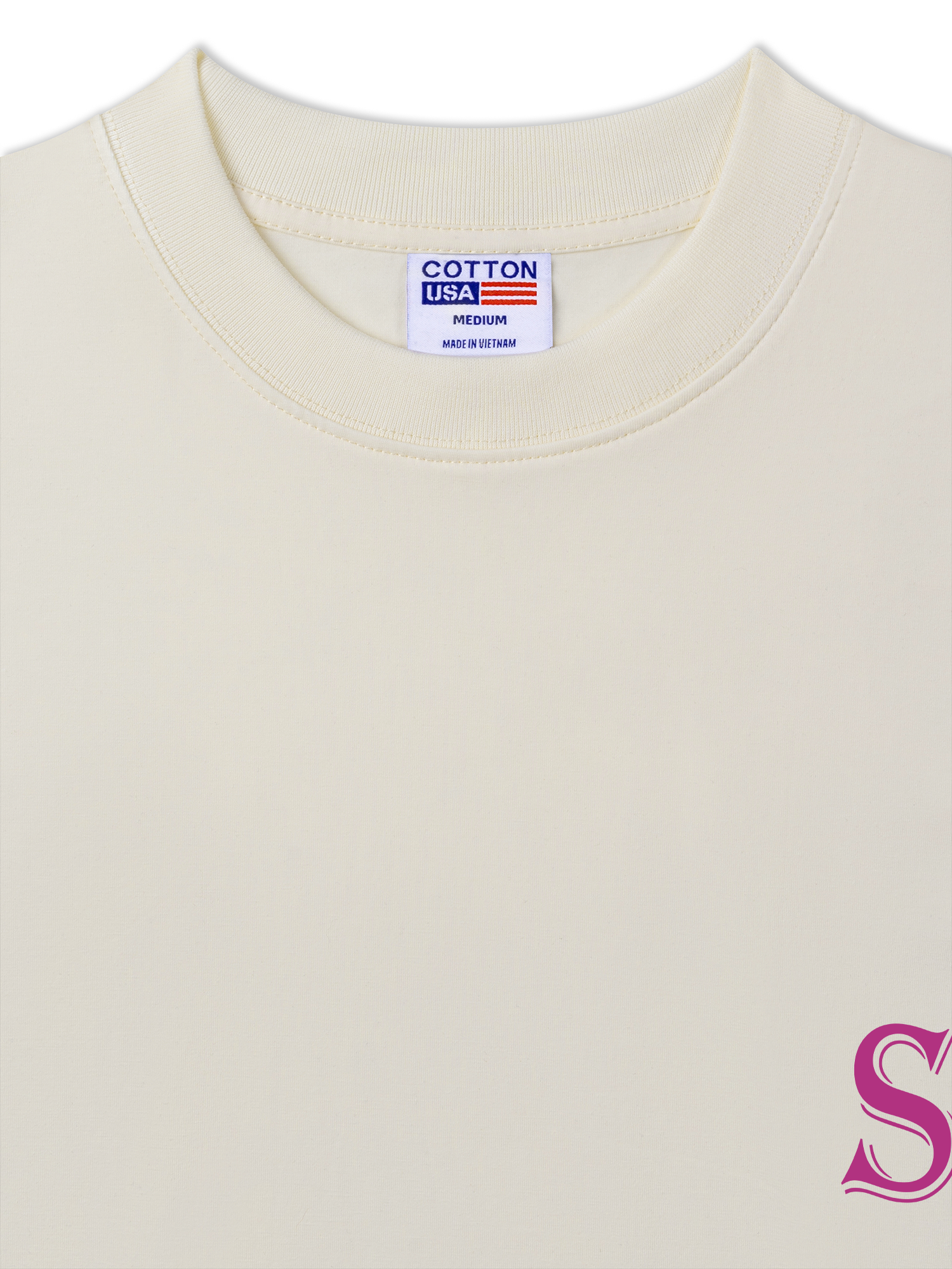 Áo Thun Relaxed Fit Baseball Pink SF