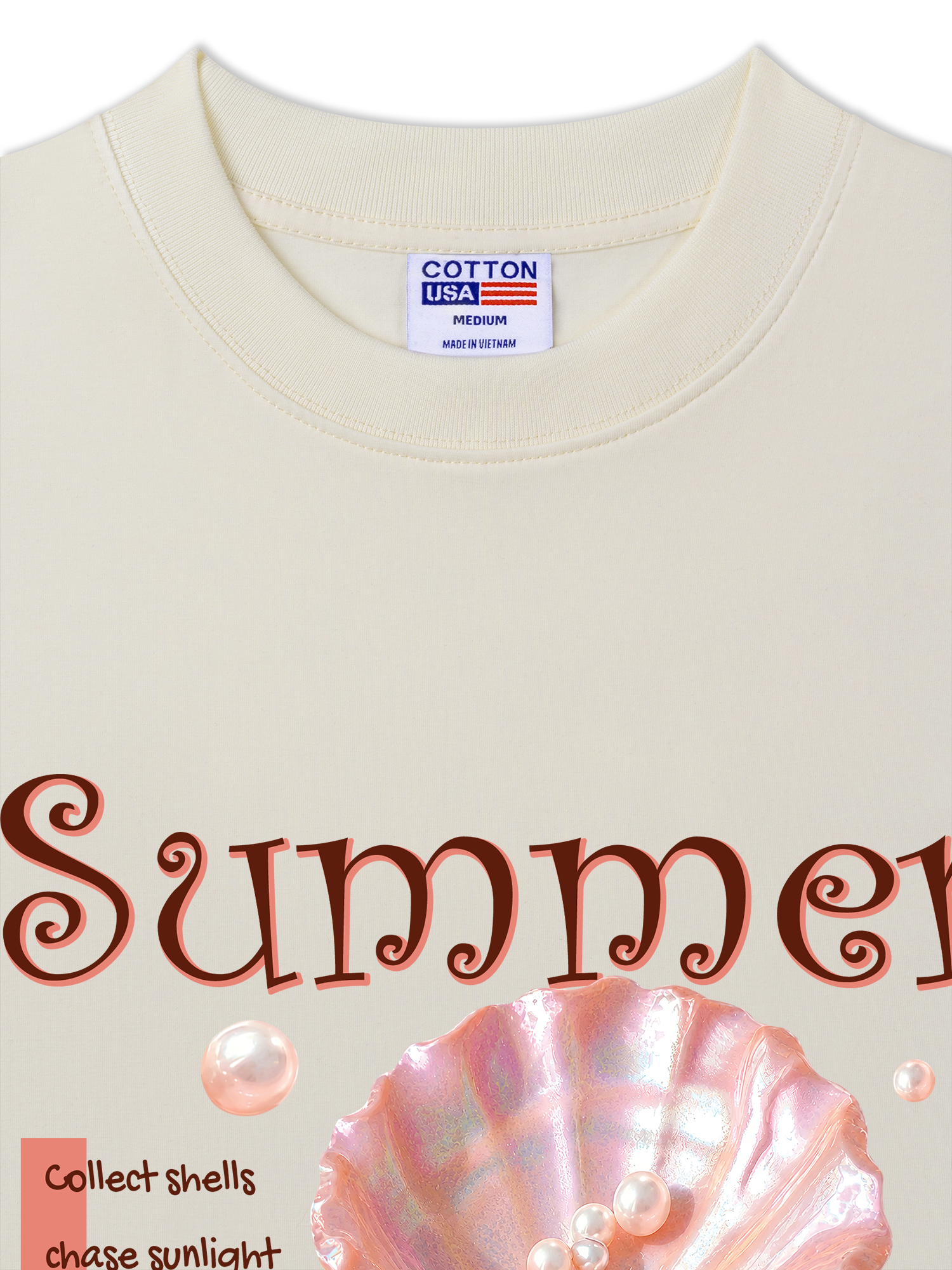 Áo Thun Relaxed Fit Tshirt Tropical Shell