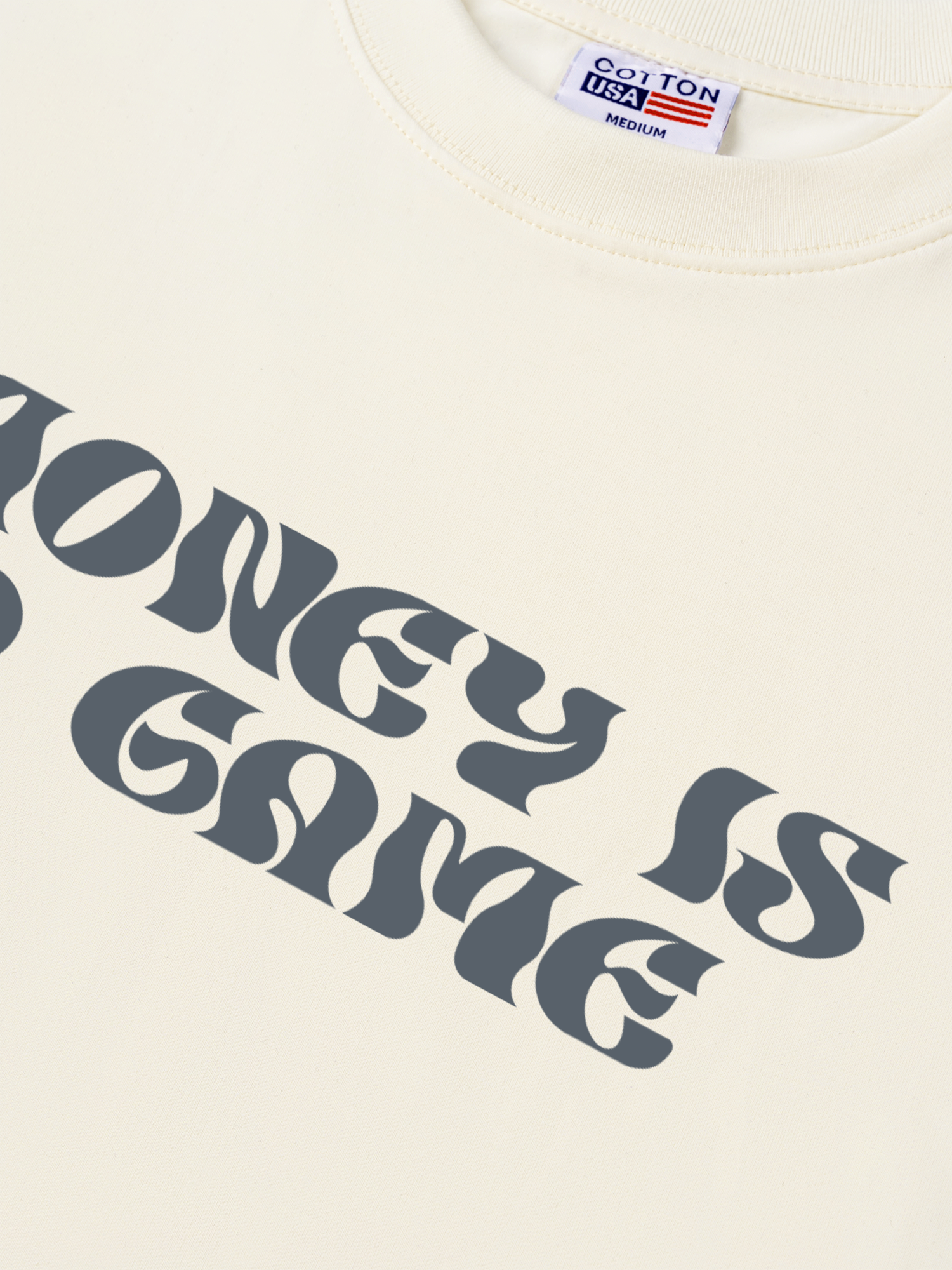 Áo Thun Relaxed Fit Money Is A Game